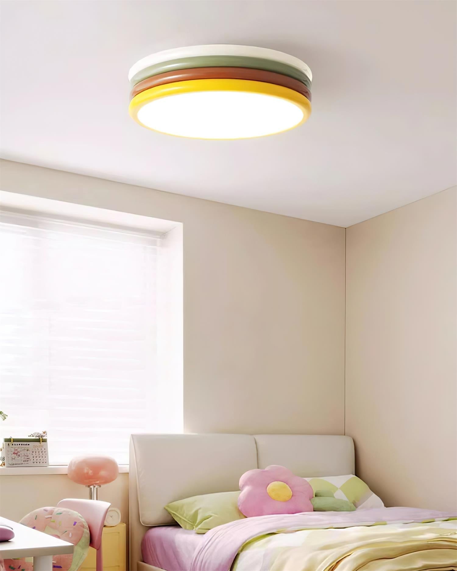 Comareth Unique Art Color Stack Ceiling Lamp - Letslighting
