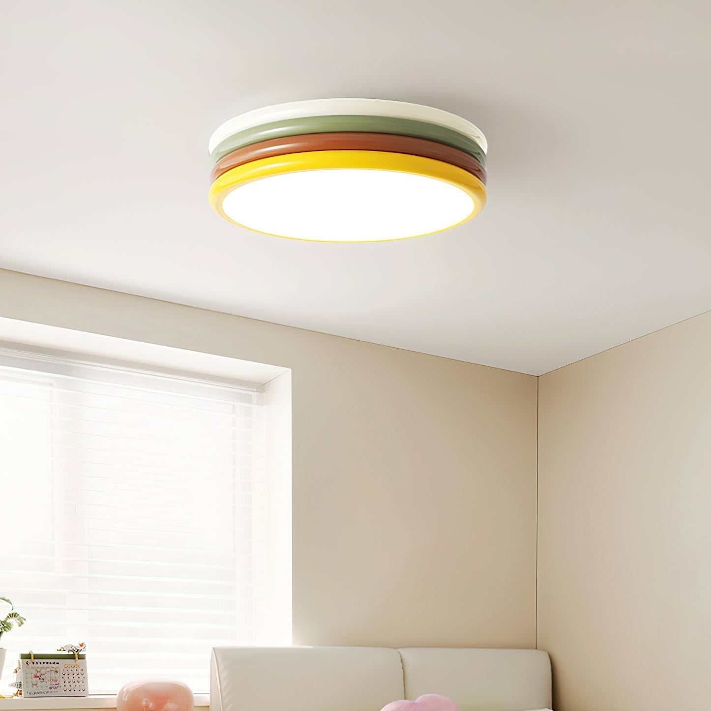 Comareth Unique Art Color Stack Ceiling Lamp - Letslighting