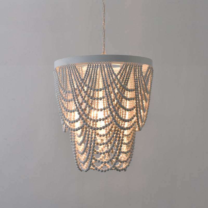 Ordore Postmodern Luxury Wooden Chandelier - Letslighting