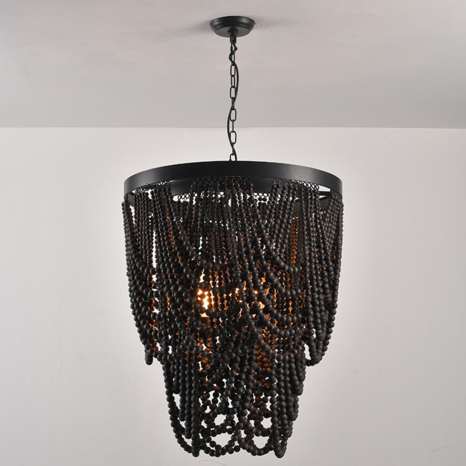 Ordore Postmodern Luxury Wooden Chandelier - Letslighting