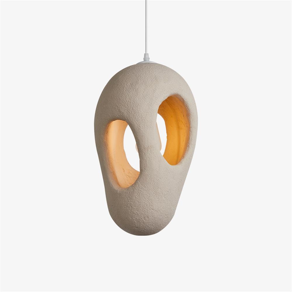Elysire Beige Artistic Pendant Lamp - Letslighting