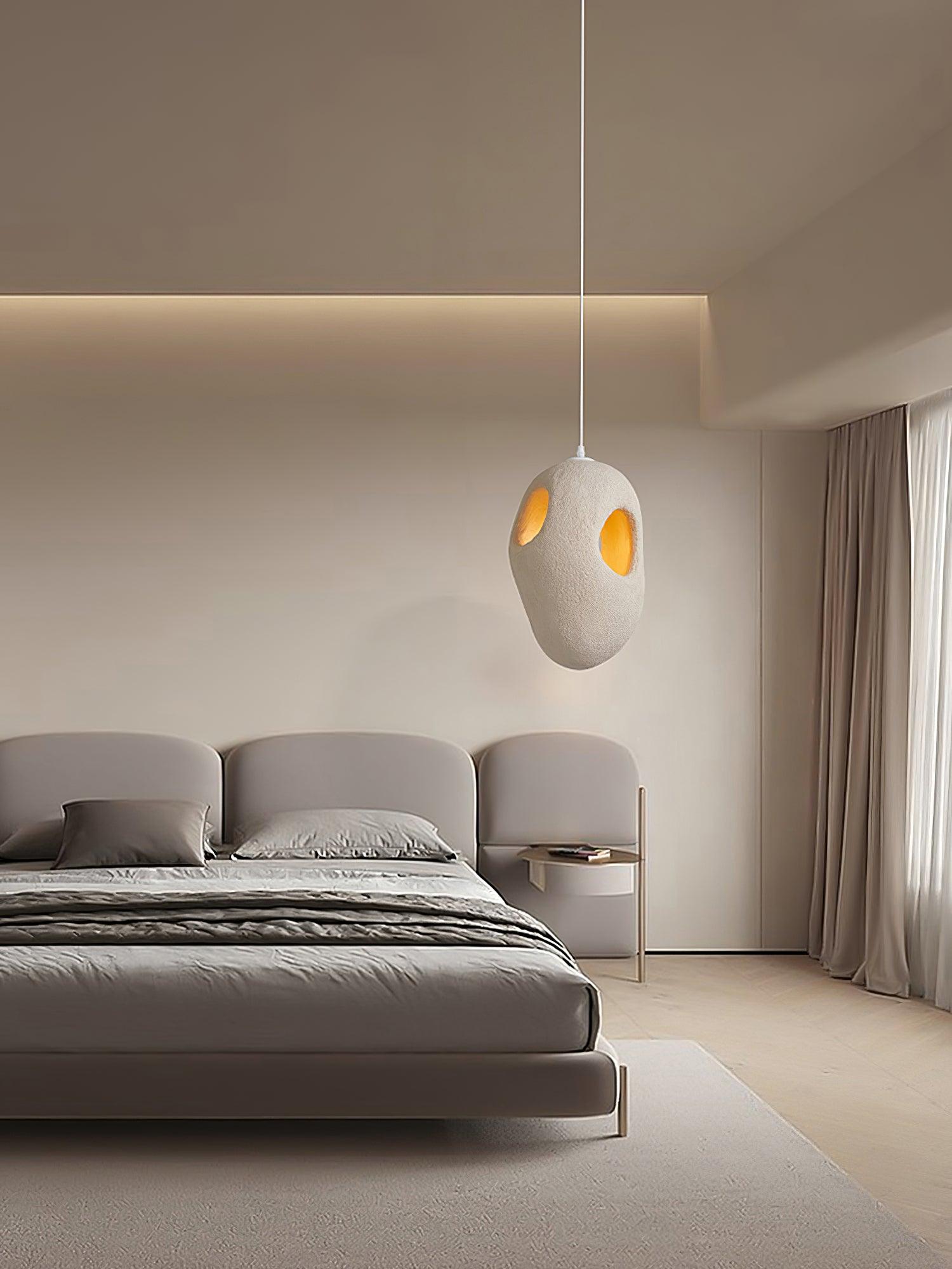 Elysire Beige Artistic Pendant Lamp - Letslighting