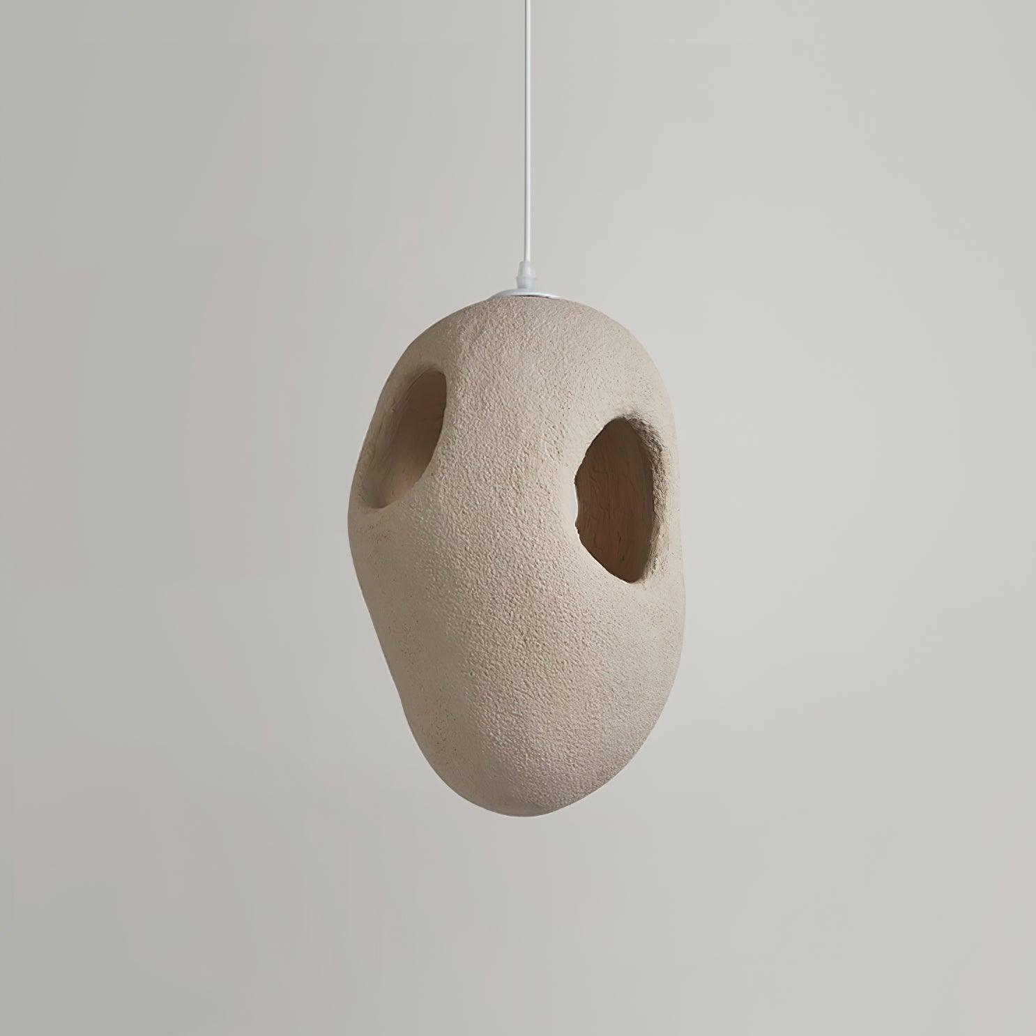 Elysire Beige Artistic Pendant Lamp - Letslighting