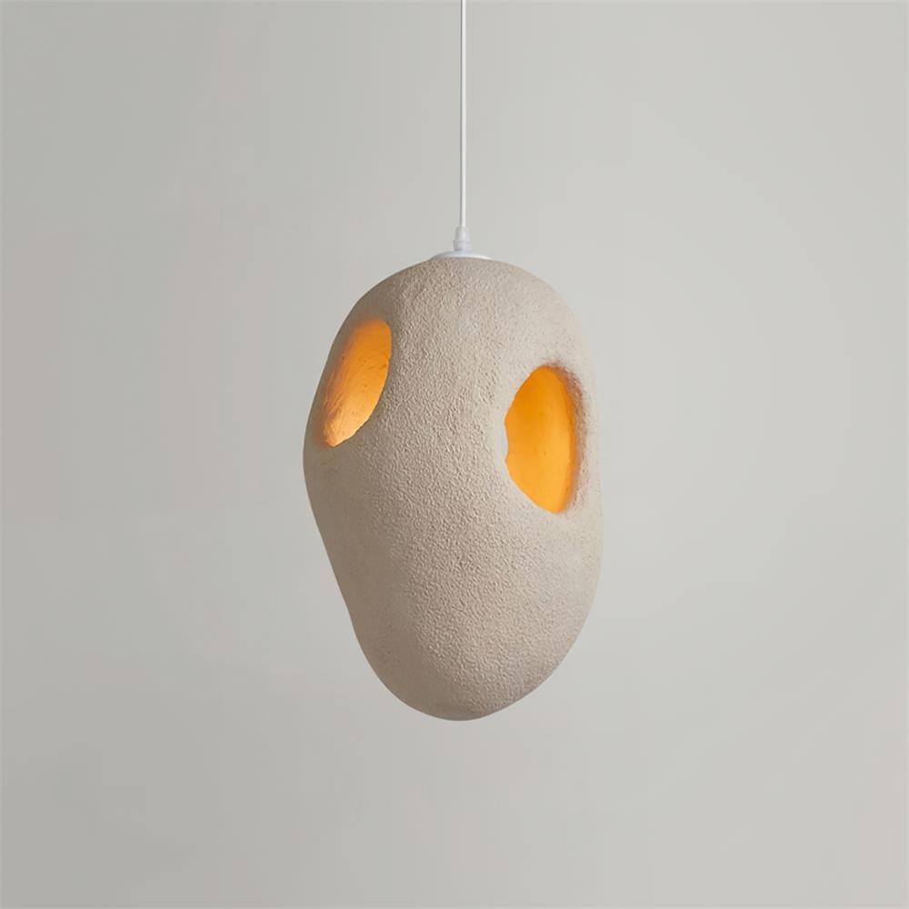 Elysire Beige Artistic Pendant Lamp - Letslighting