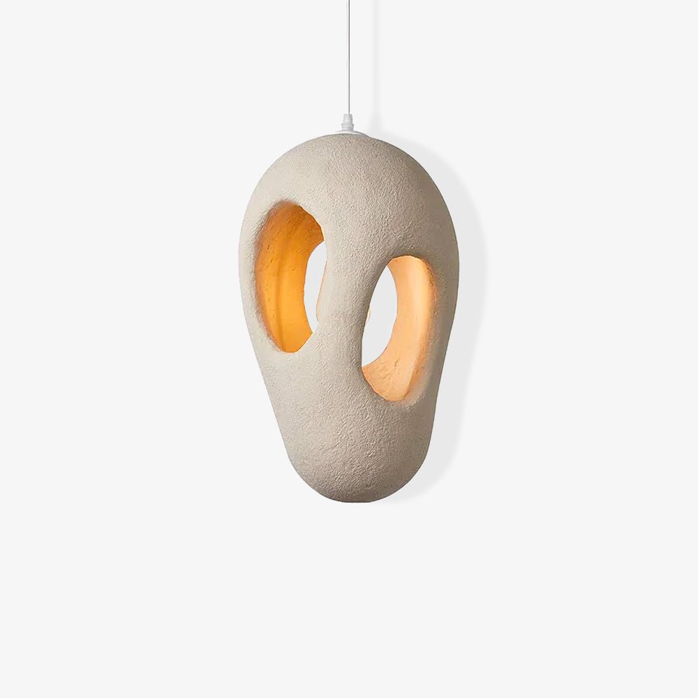 Elysire Beige Artistic Pendant Lamp - Letslighting