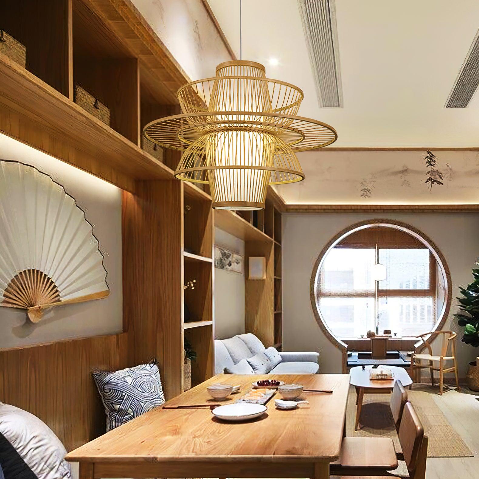 Covarir Handmade Sigyn Bamboo Pendant Lamp - Letslighting
