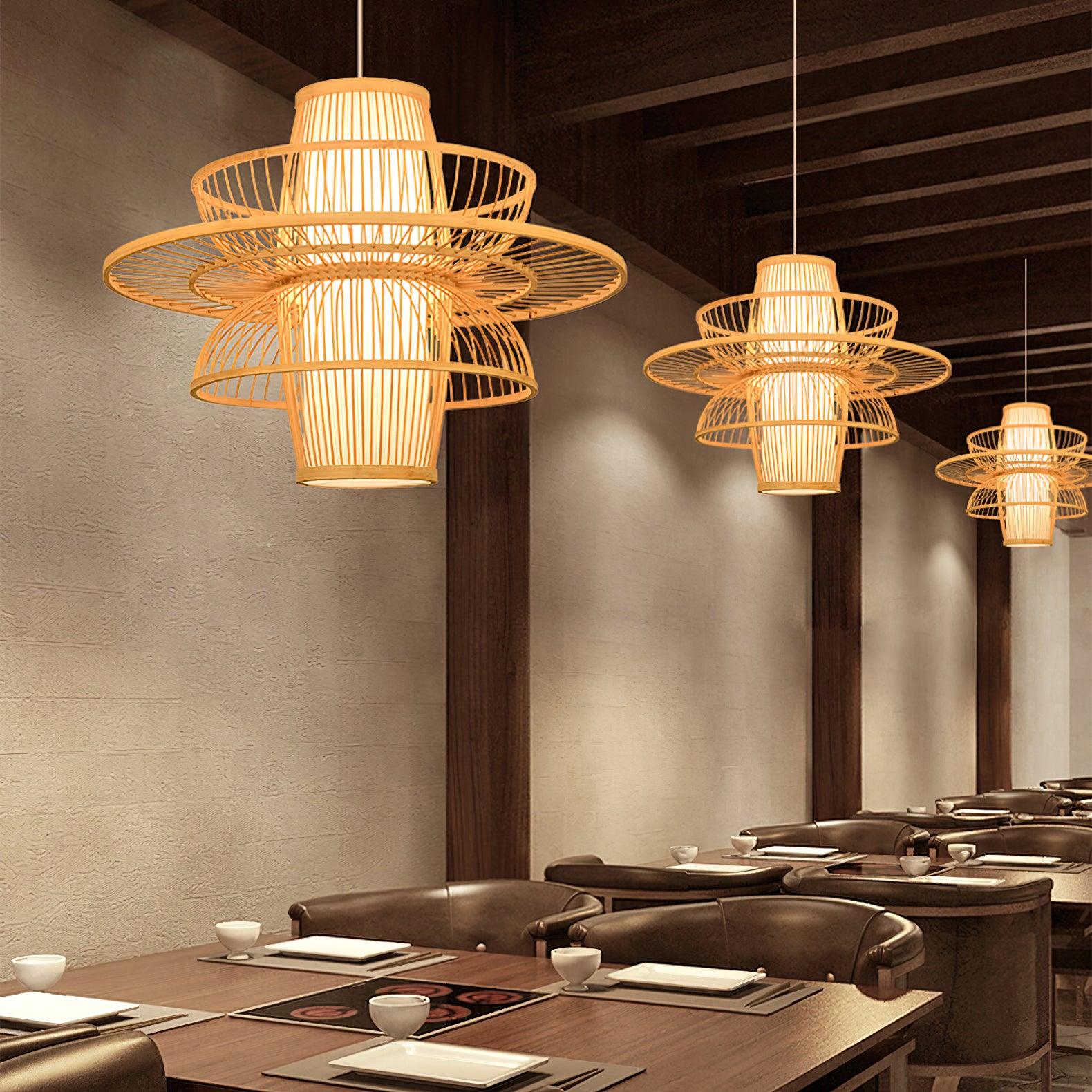 Covarir Handmade Sigyn Bamboo Pendant Lamp - Letslighting