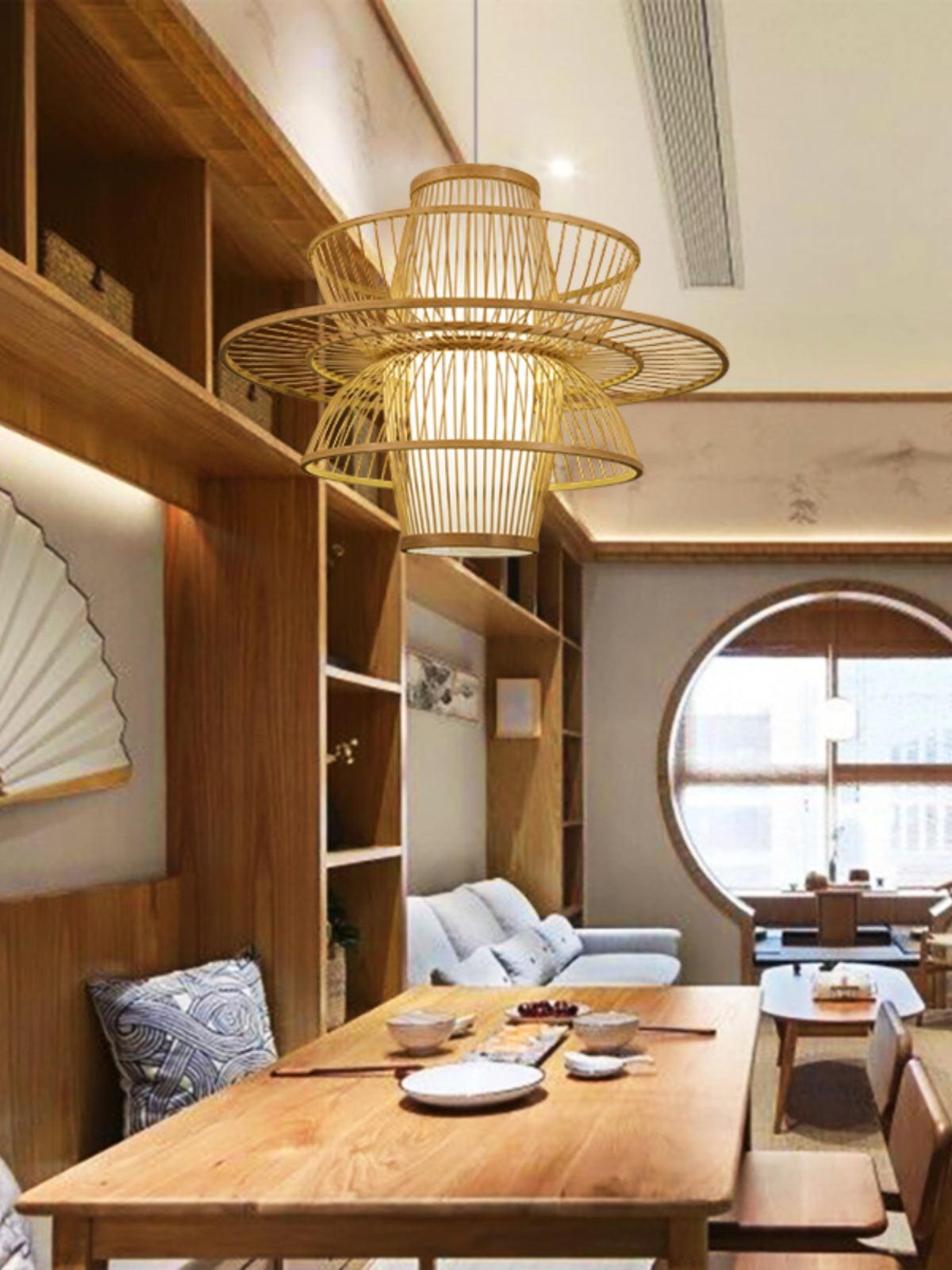 Covarir Handmade Sigyn Bamboo Pendant Lamp - Letslighting