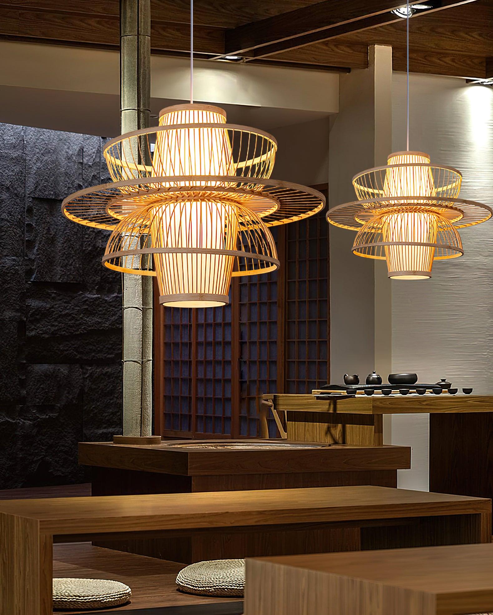 Covarir Handmade Sigyn Bamboo Pendant Lamp - Letslighting