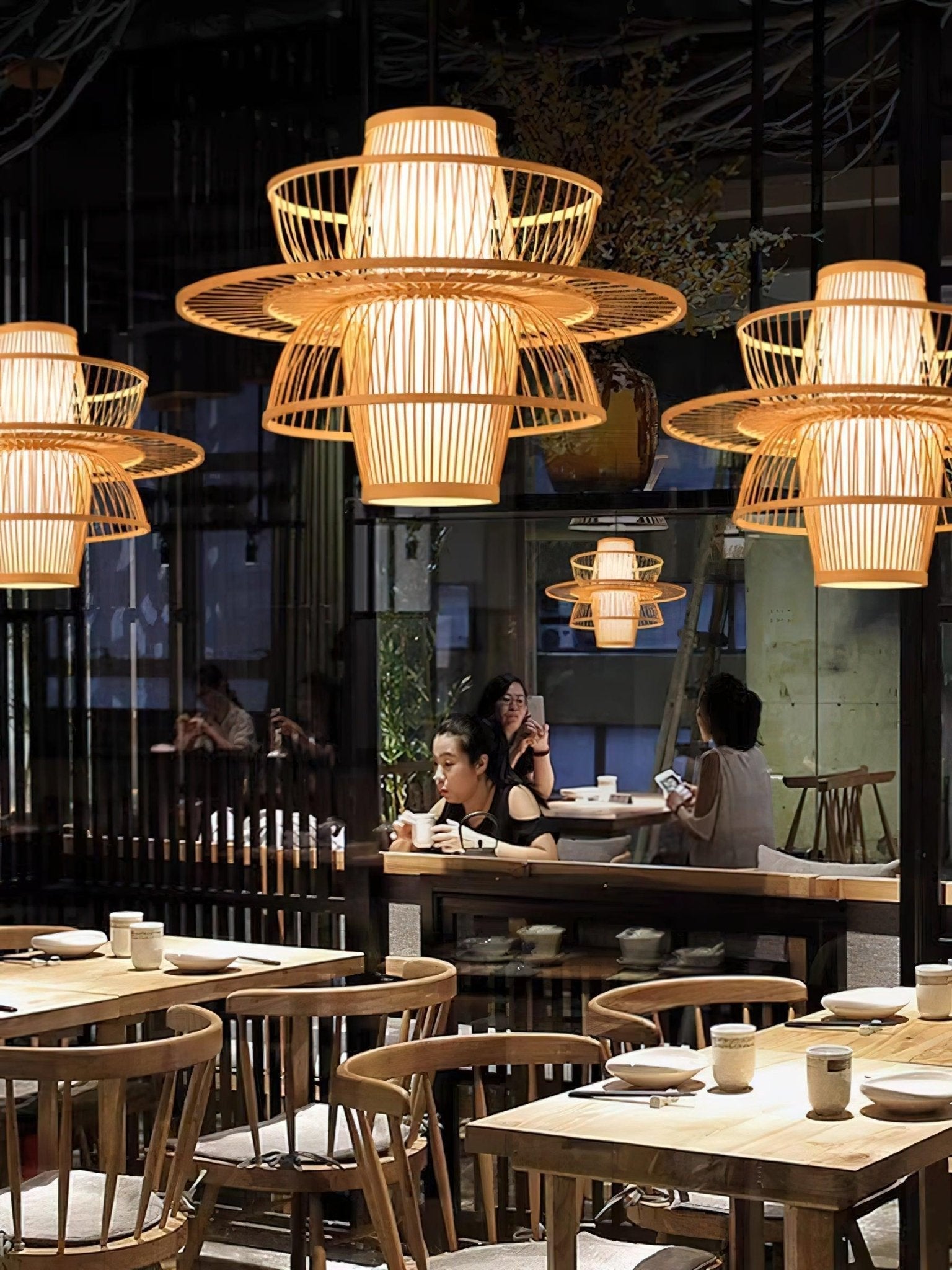 Covarir Handmade Sigyn Bamboo Pendant Lamp - Letslighting