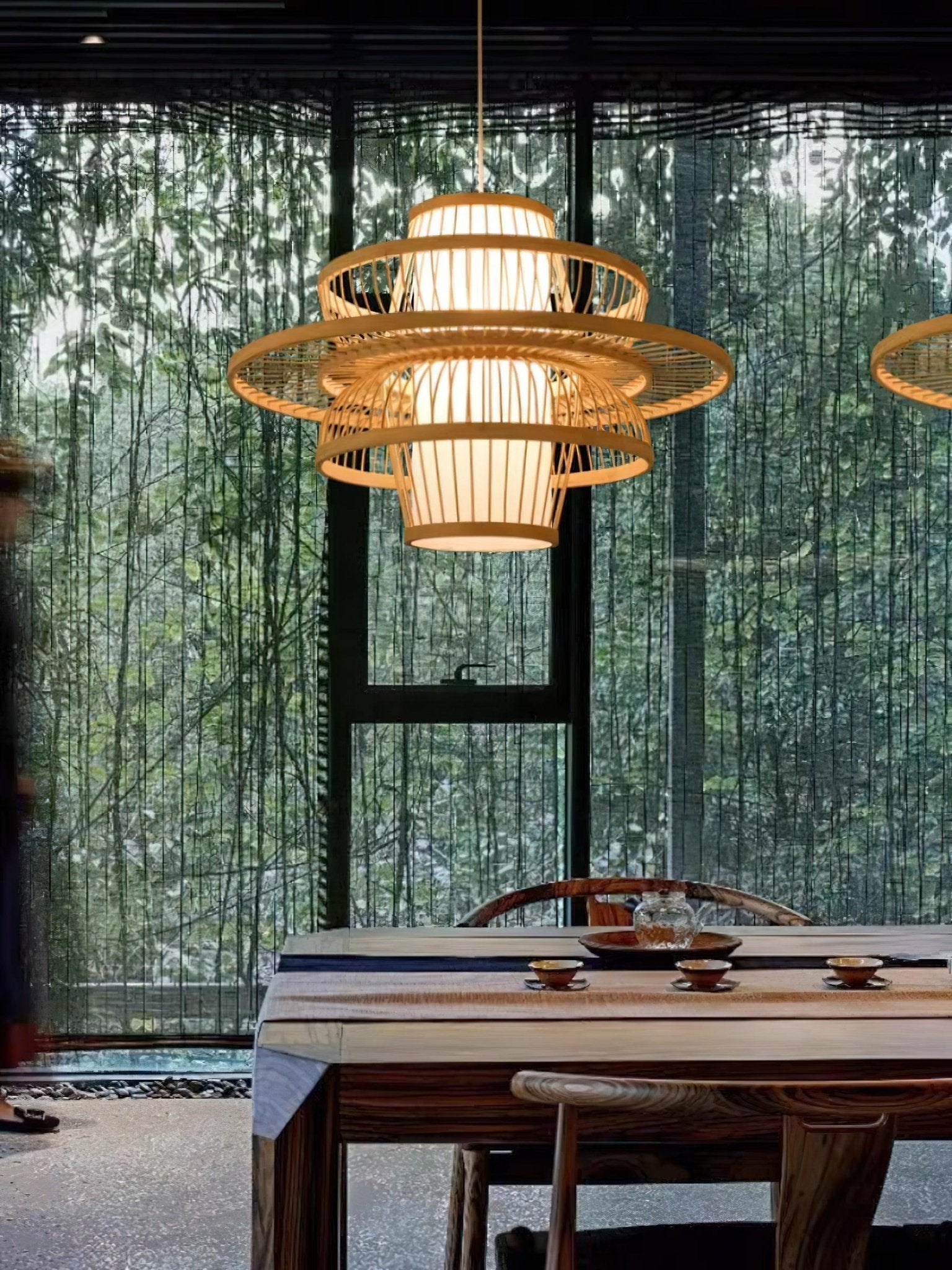 Covarir Handmade Sigyn Bamboo Pendant Lamp - Letslighting