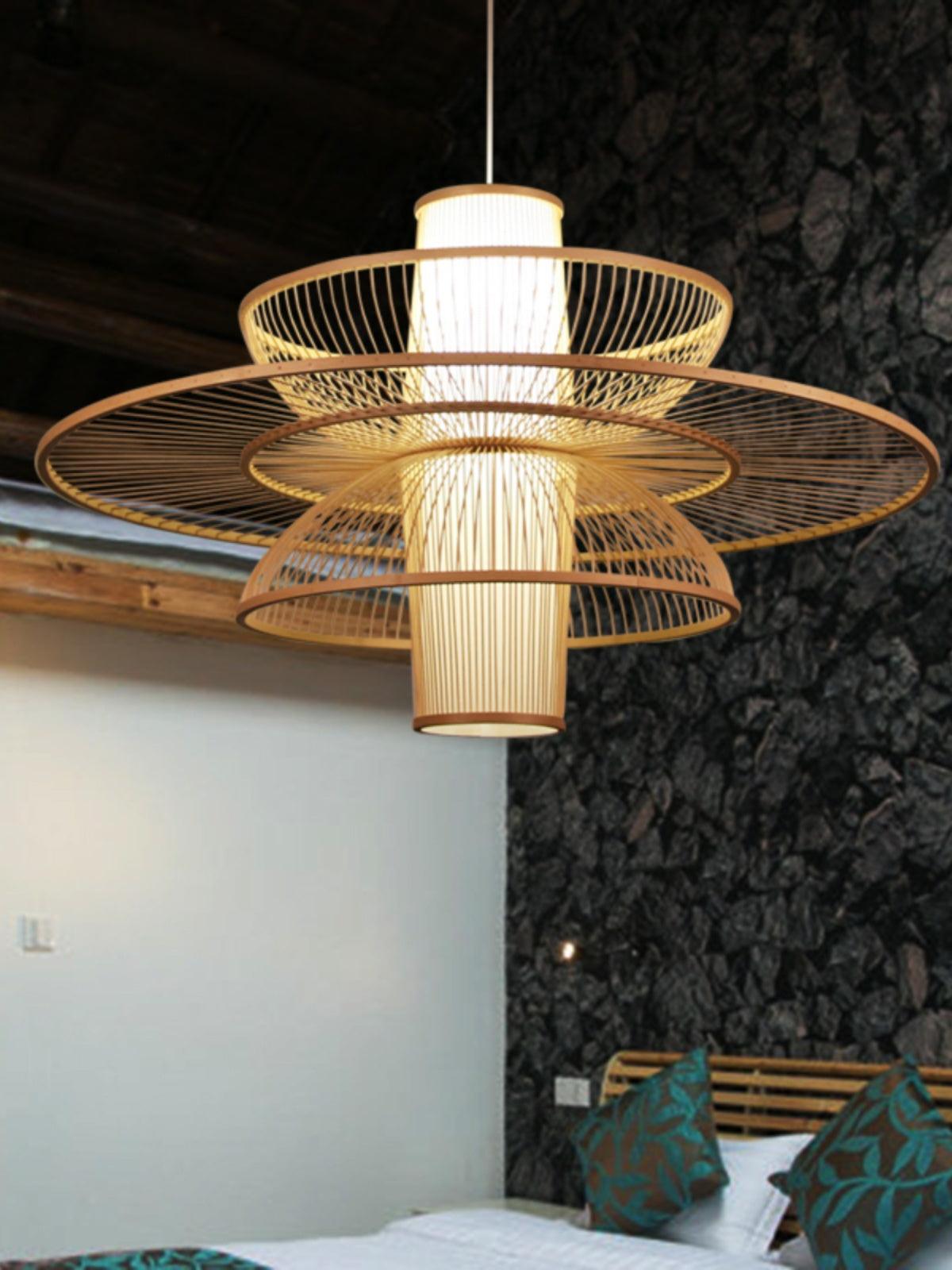 Covarir Handmade Sigyn Bamboo Pendant Lamp - Letslighting