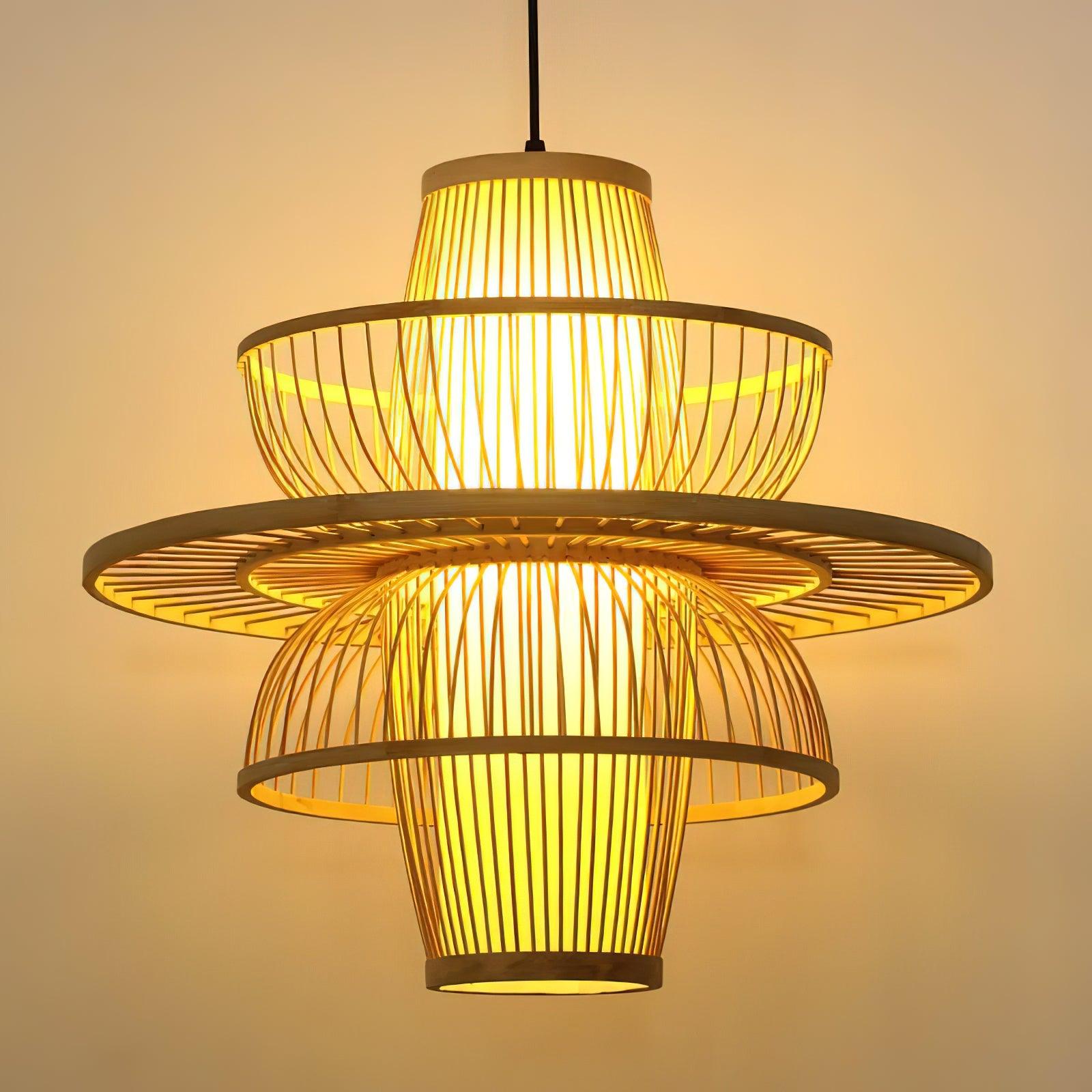 Covarir Handmade Sigyn Bamboo Pendant Lamp - Letslighting