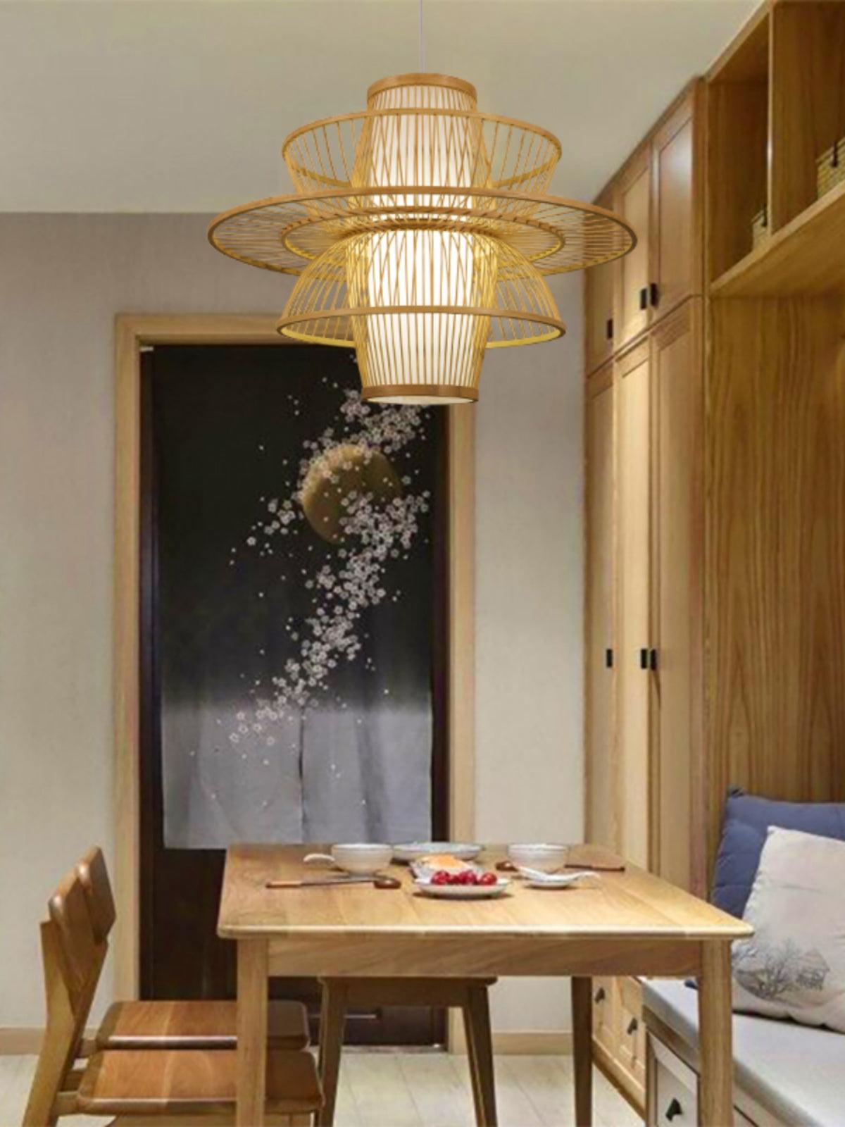 Covarir Handmade Sigyn Bamboo Pendant Lamp - Letslighting