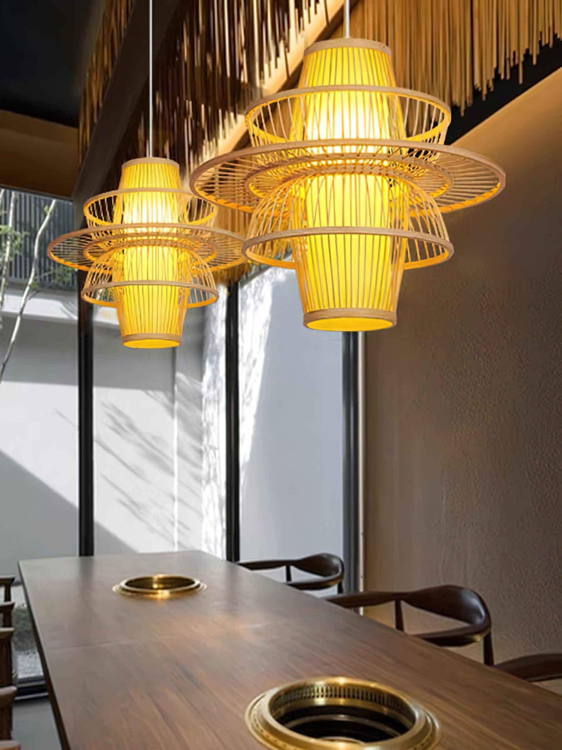 Covarir Handmade Sigyn Bamboo Pendant Lamp - Letslighting