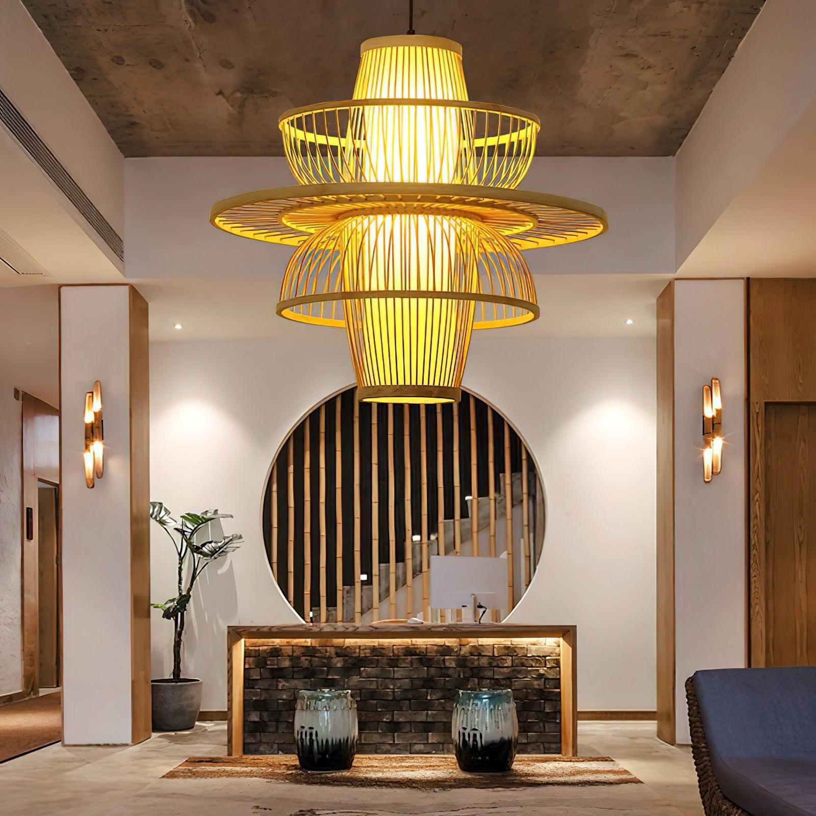 Covarir Handmade Sigyn Bamboo Pendant Lamp - Letslighting
