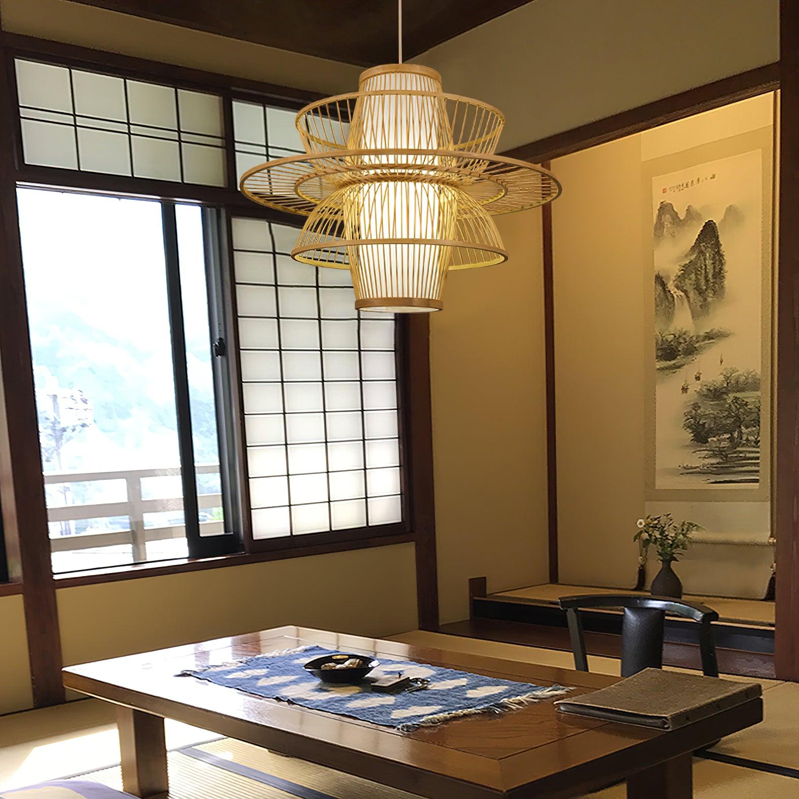 Covarir Handmade Sigyn Bamboo Pendant Lamp - Letslighting