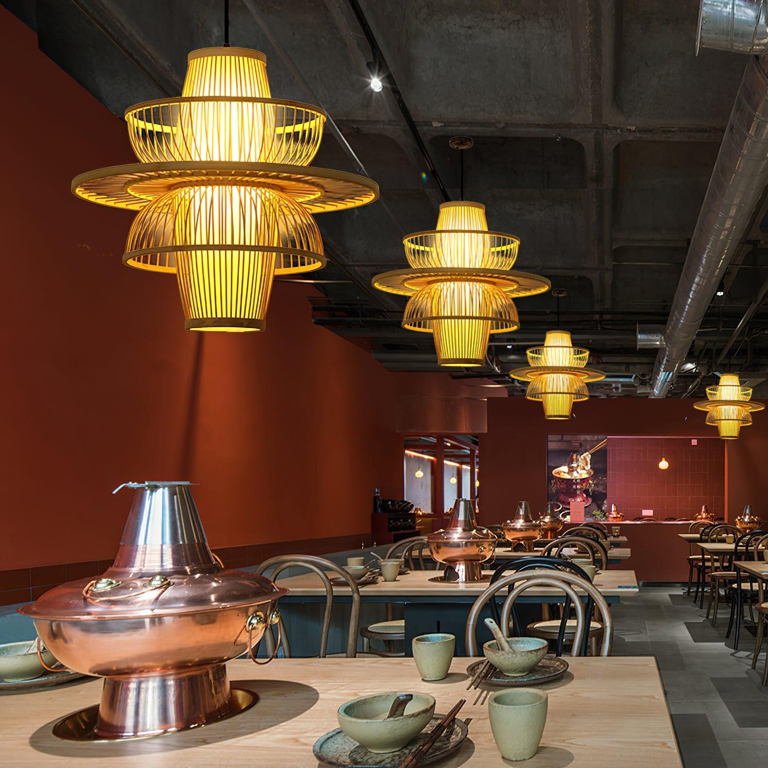 Covarir Handmade Sigyn Bamboo Pendant Lamp - Letslighting