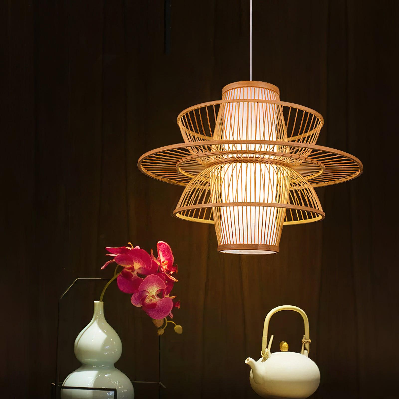 Covarir Handmade Sigyn Bamboo Pendant Lamp - Letslighting