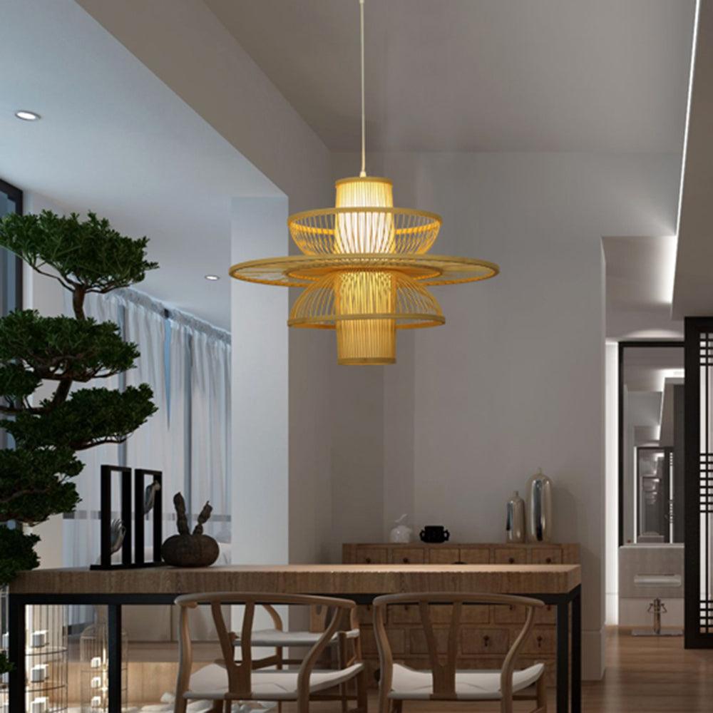 Covarir Handmade Sigyn Bamboo Pendant Lamp - Letslighting