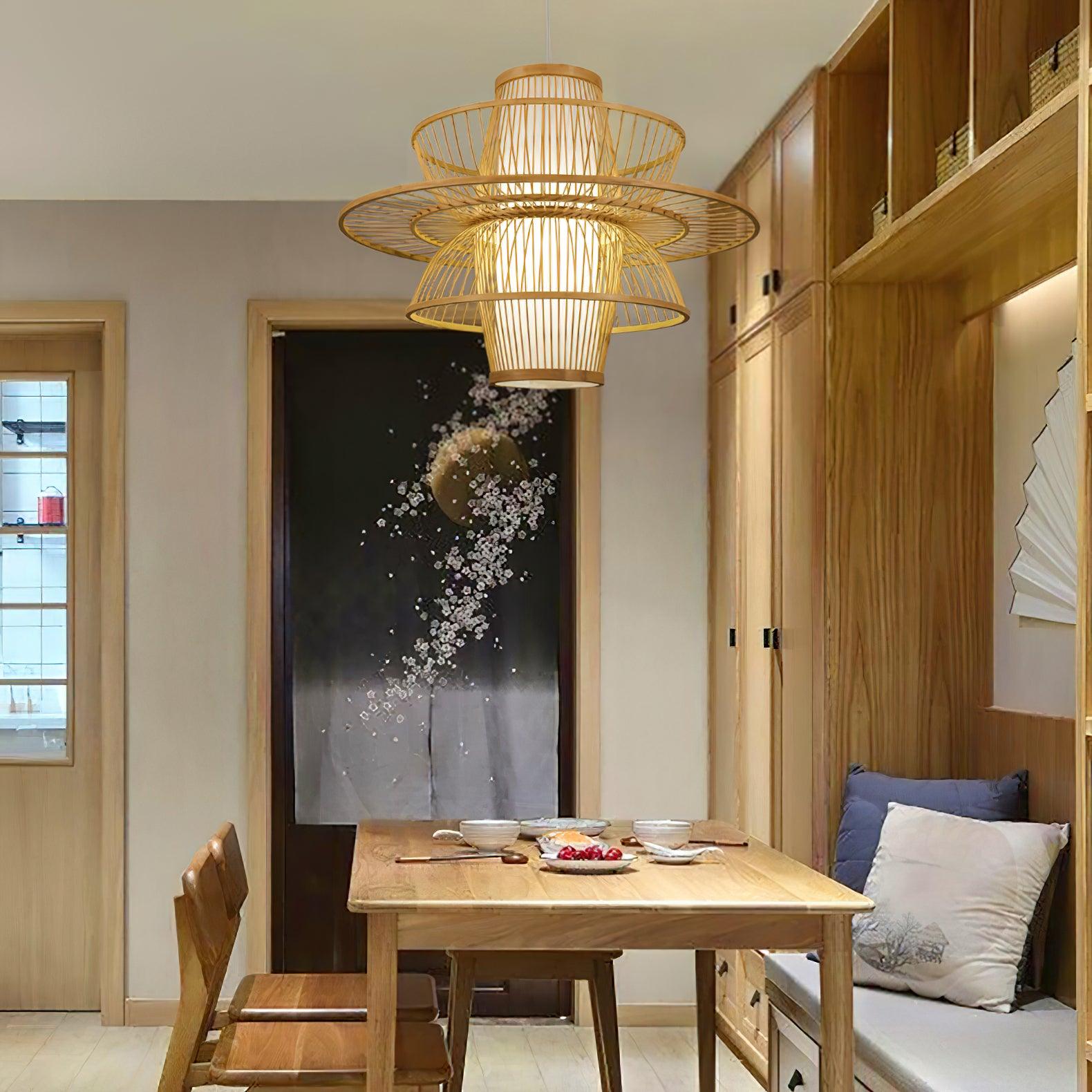 Covarir Handmade Sigyn Bamboo Pendant Lamp - Letslighting