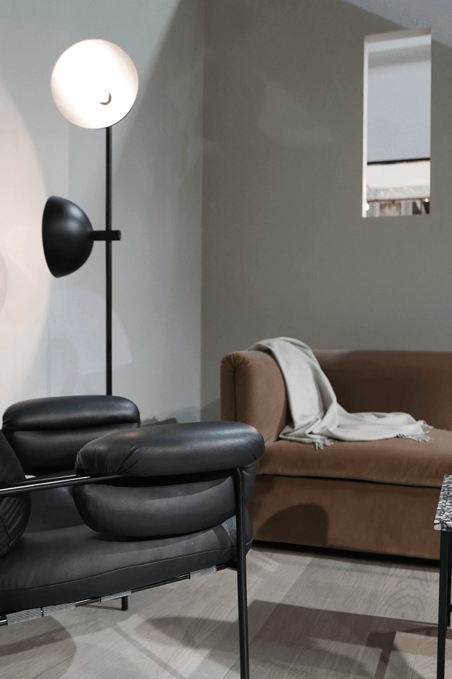 Lumase Glass Minimalist Floor Lamp - Letslighting