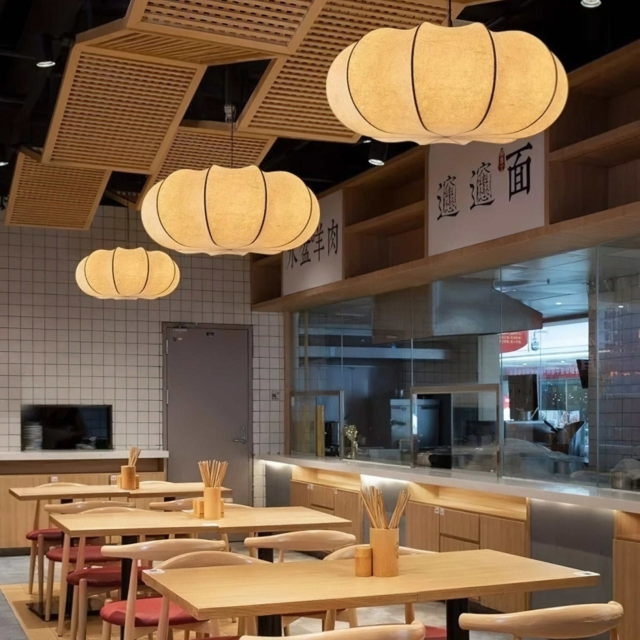 Vioren Silk Traditional Pendant Lamp - Letslighting