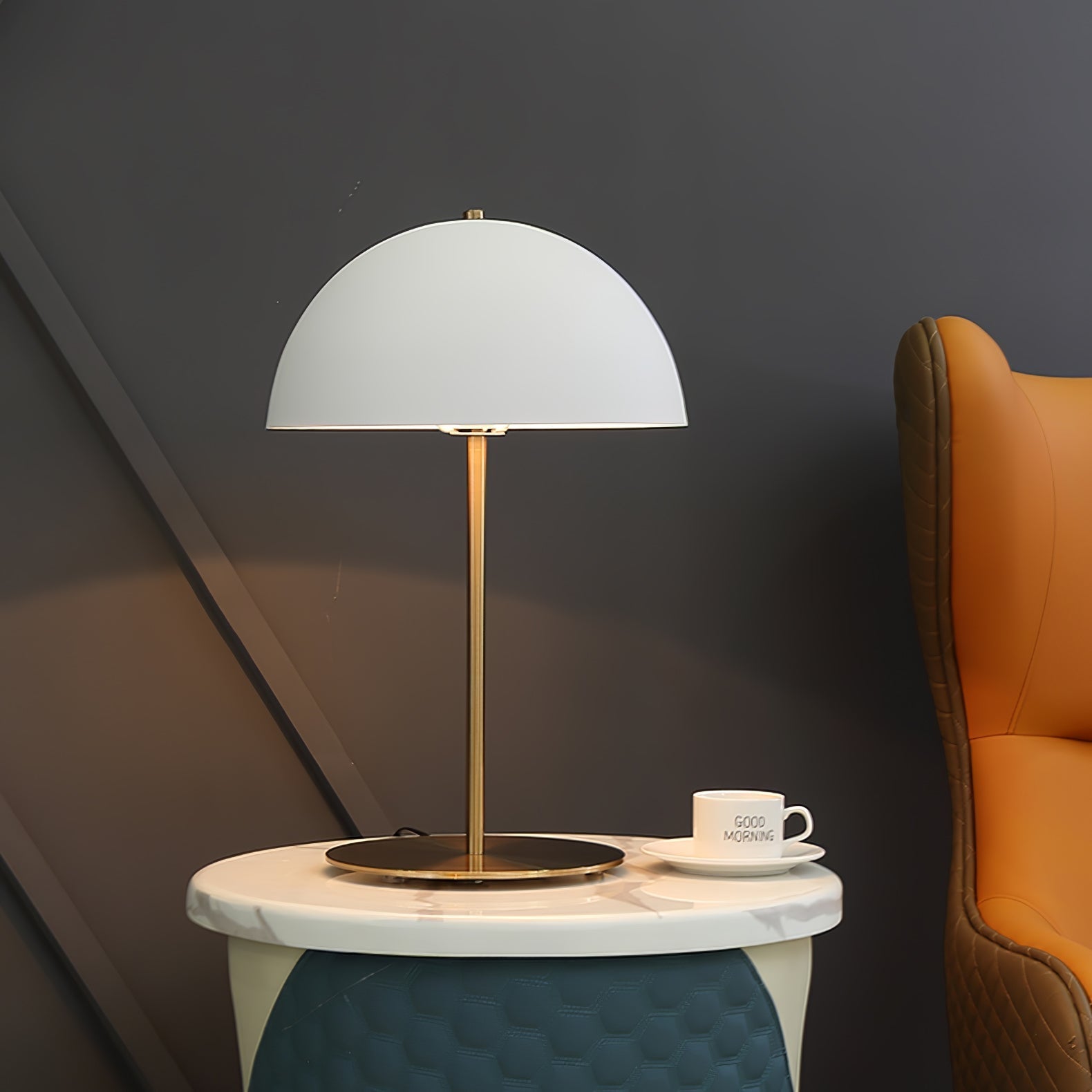Zephen Acrylic Scandinavian Table Lamp - Letslighting