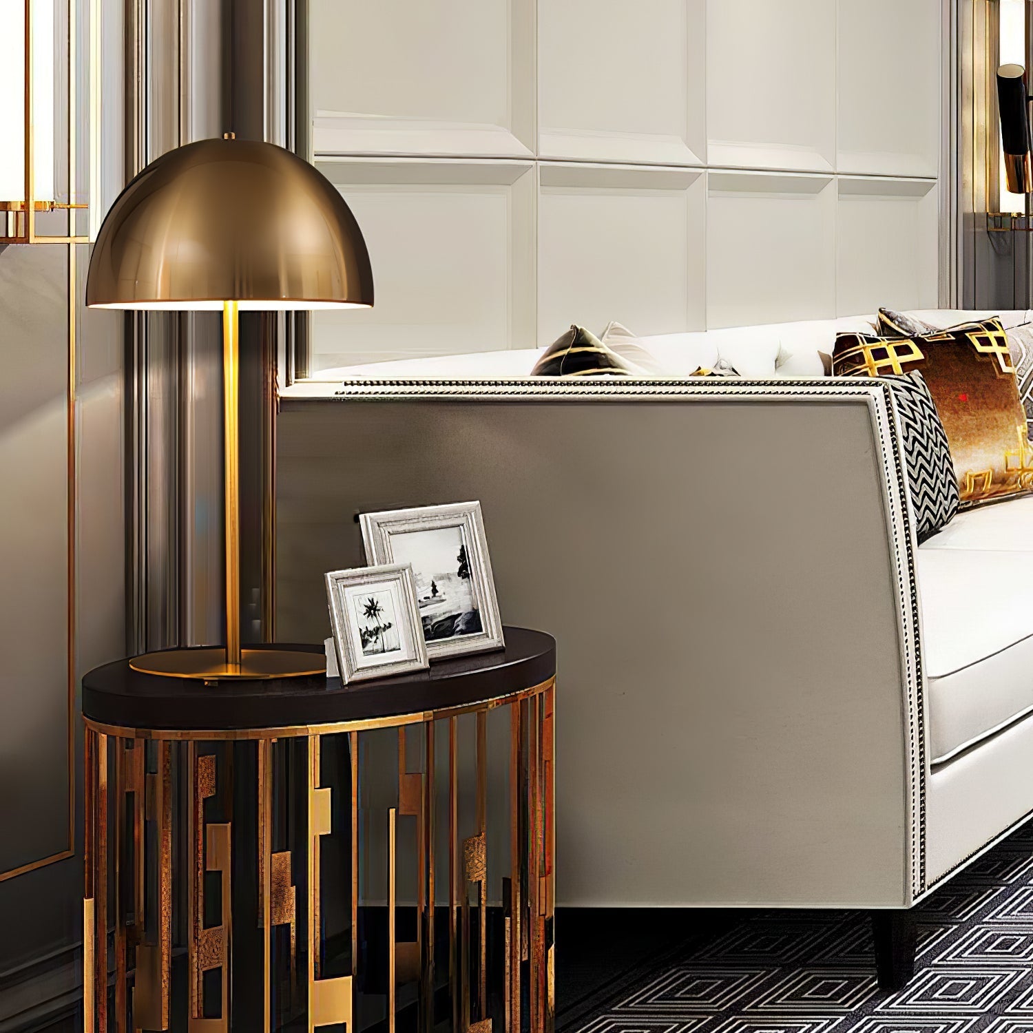 Zephen Acrylic Scandinavian Table Lamp - Letslighting