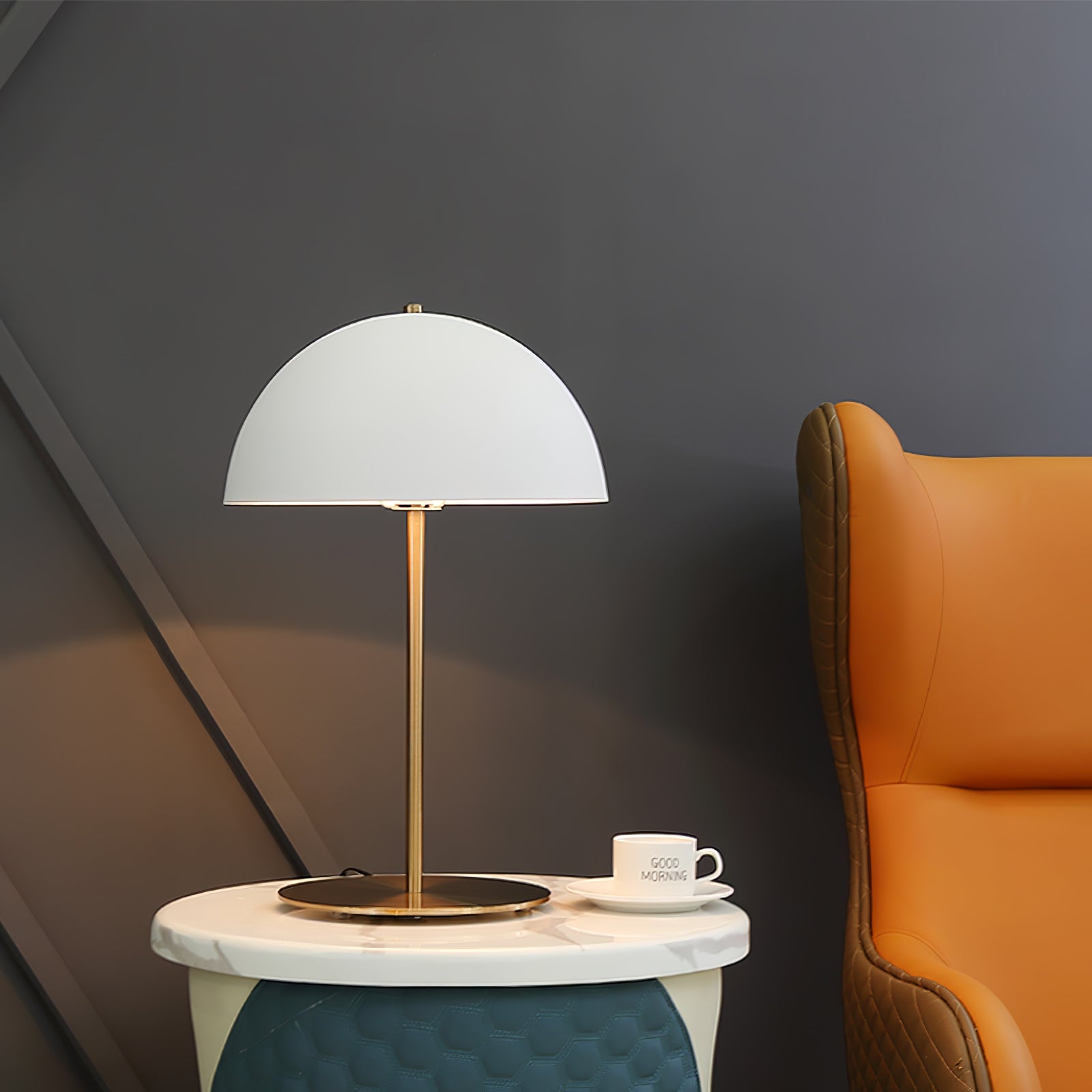 Zephen Acrylic Scandinavian Table Lamp - Letslighting