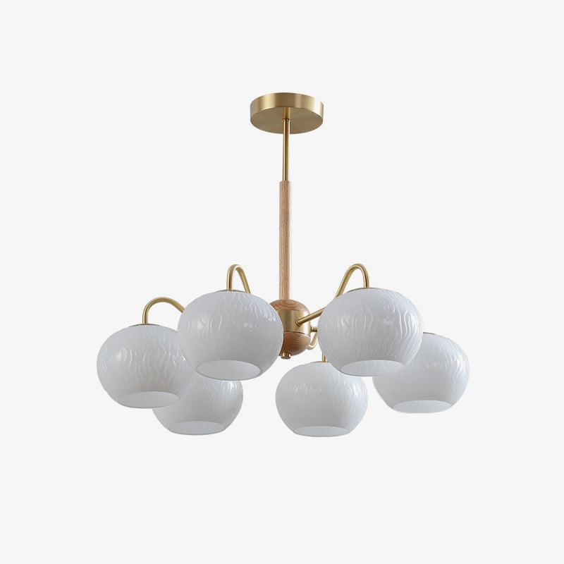 Elyra Elegant Wood Chandelier - Letslighting