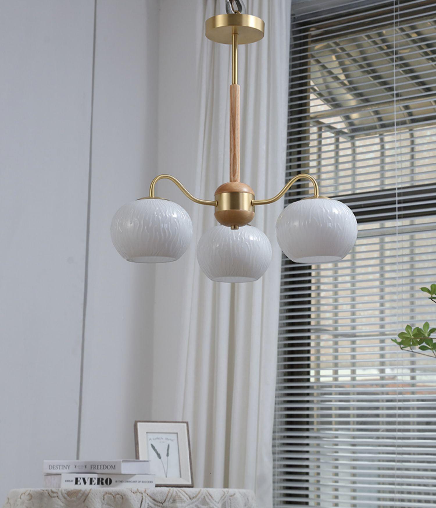 Elyra Elegant Wood Chandelier - Letslighting