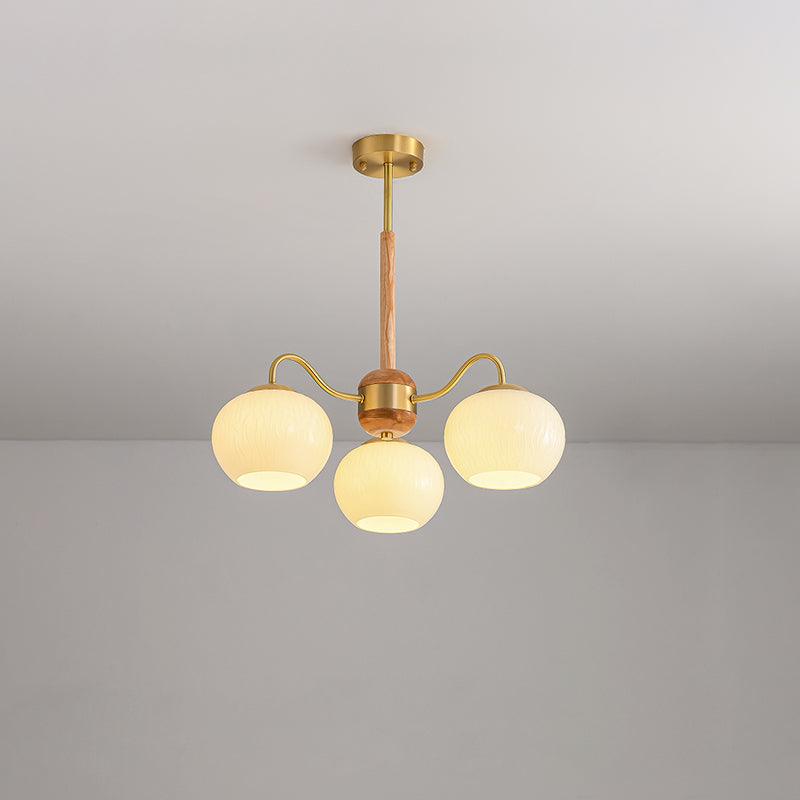 Elyra Elegant Wood Chandelier - Letslighting