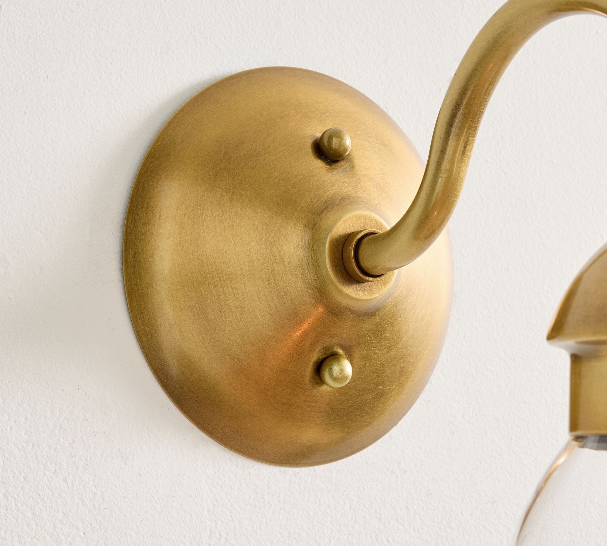 Nydoreth Modern Minimalist Copper Glass Wall Lamp - Letslighting