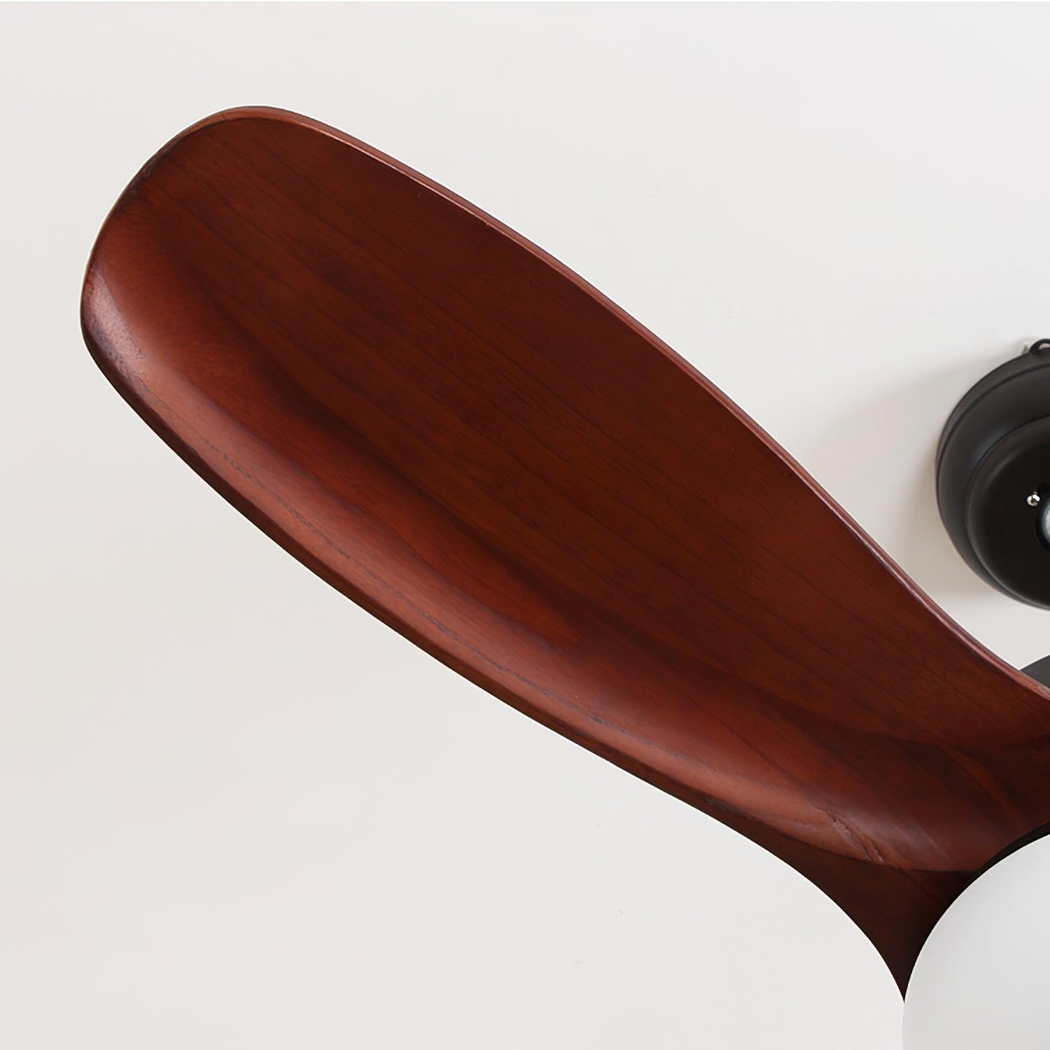 Utalis Elegance Natural Ceiling Fan Light - Letslighting