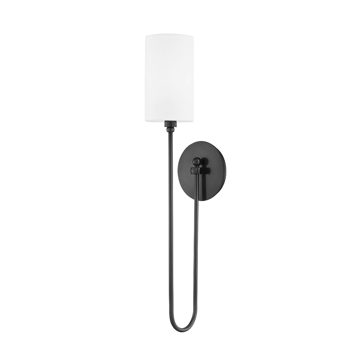 Syvineth Modern Minimalist Brass Fabric Wall Lamp - Letslighting