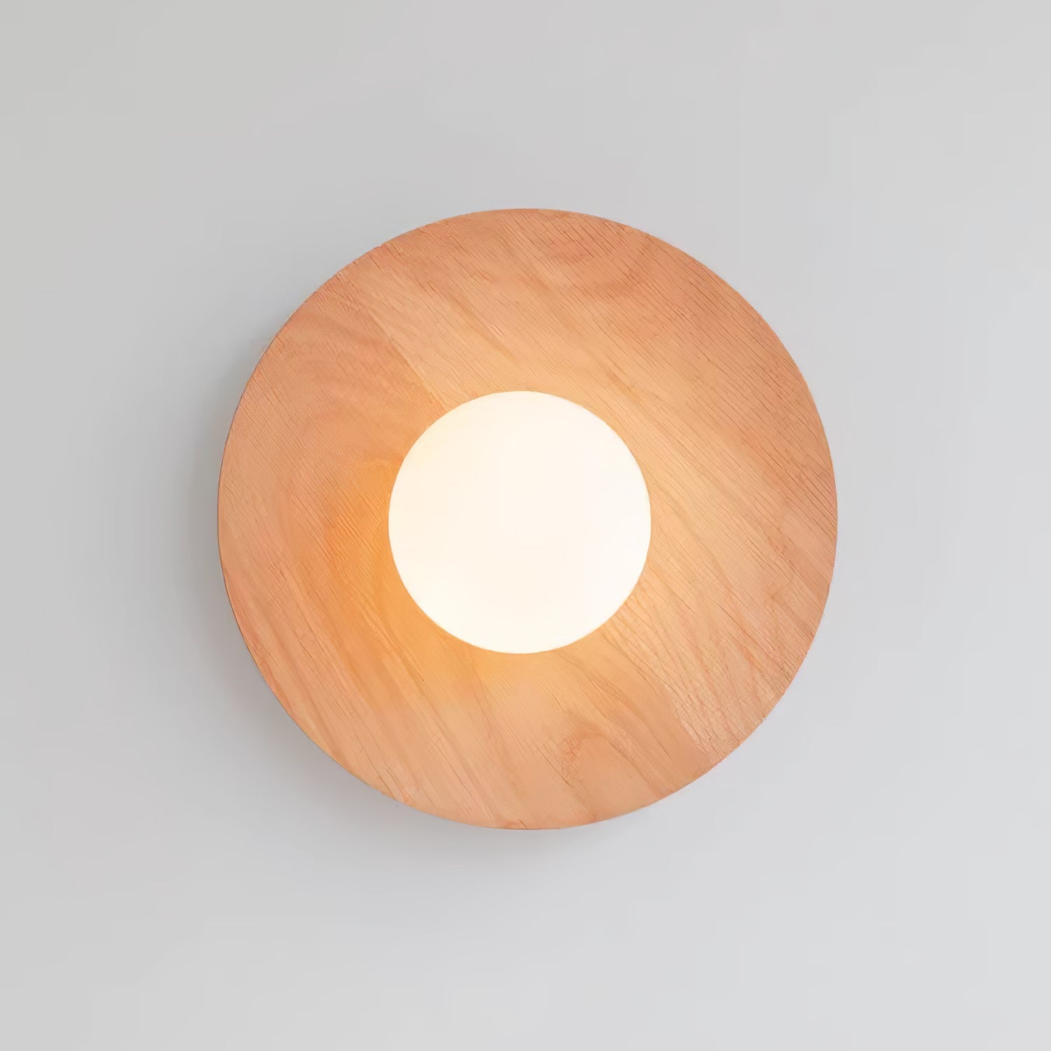 Arlirir Modern Minimalist Wooden Glass Wall Light - Letslighting