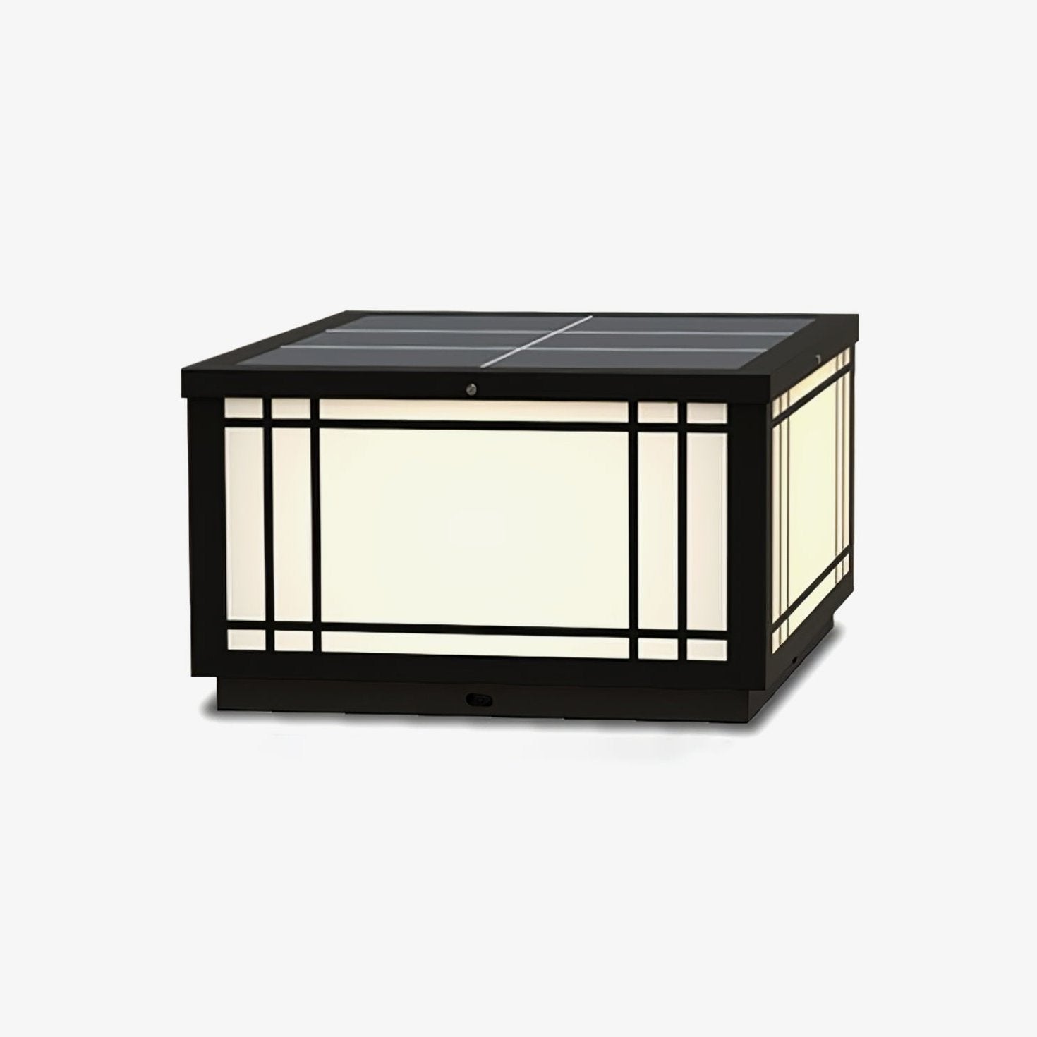 Harrison Classic Premium Solar Cube Outdoor Lamp - Letslighting