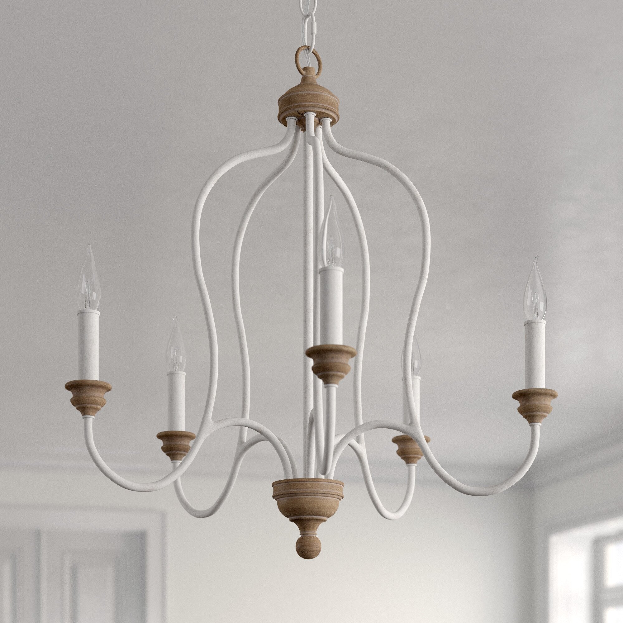 Ivvinisra Vintage Industrial Chandelier - Letslighting