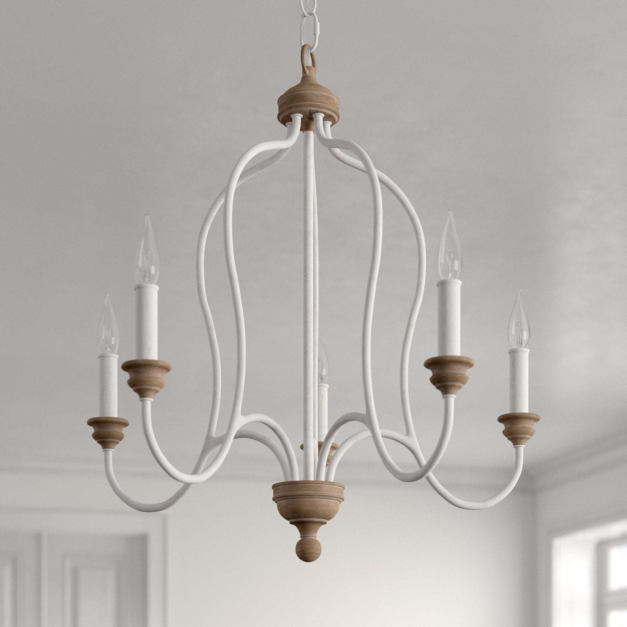 Ivvinisra Vintage Industrial Chandelier - Letslighting