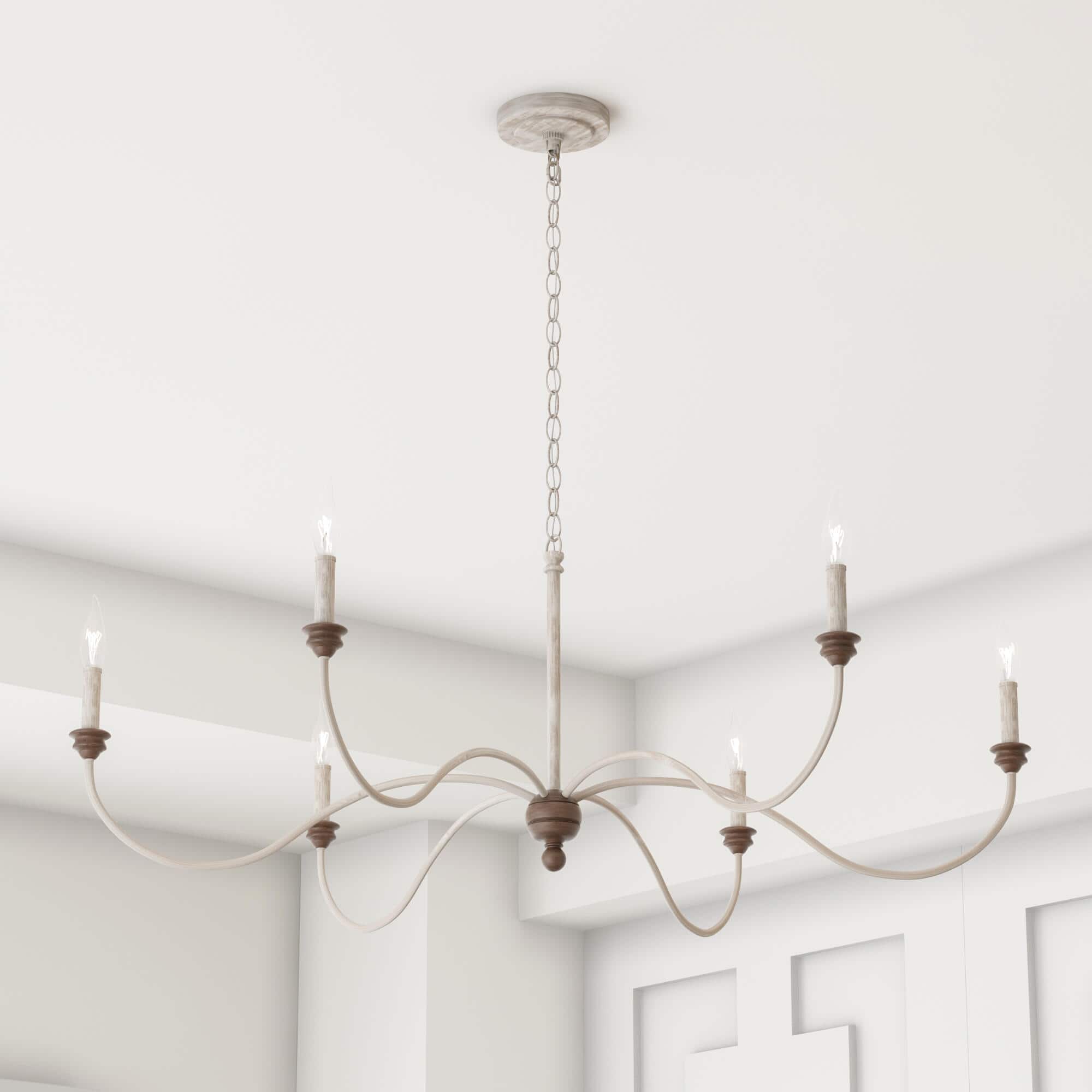 Ivvinisra Vintage Industrial Chandelier - Letslighting