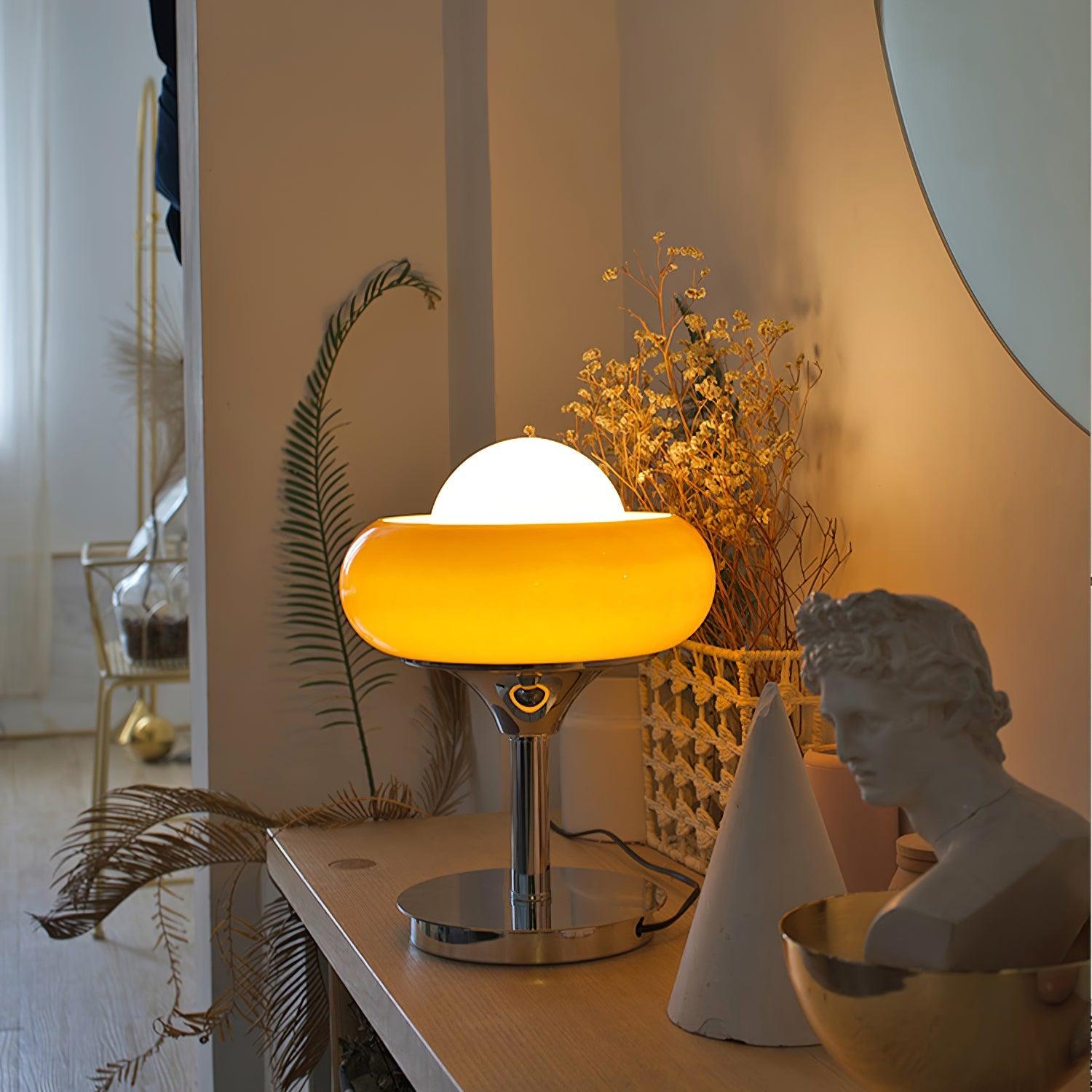 Solise Glass Retro Table Lamp - Letslighting