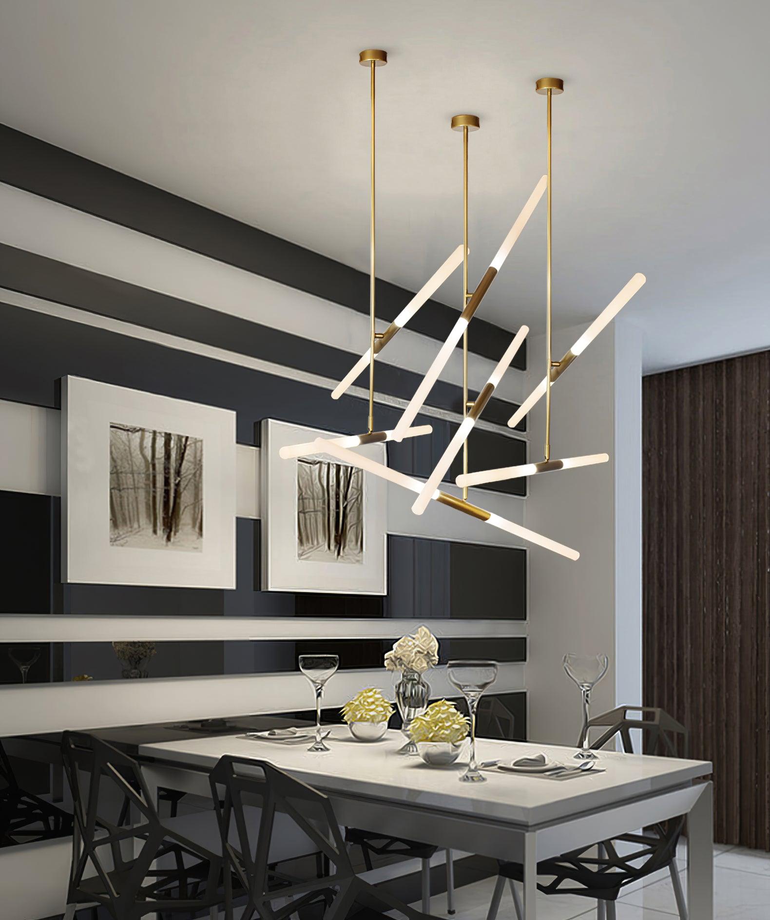 Mabel Linear Modern Pendant Light - Letslighting