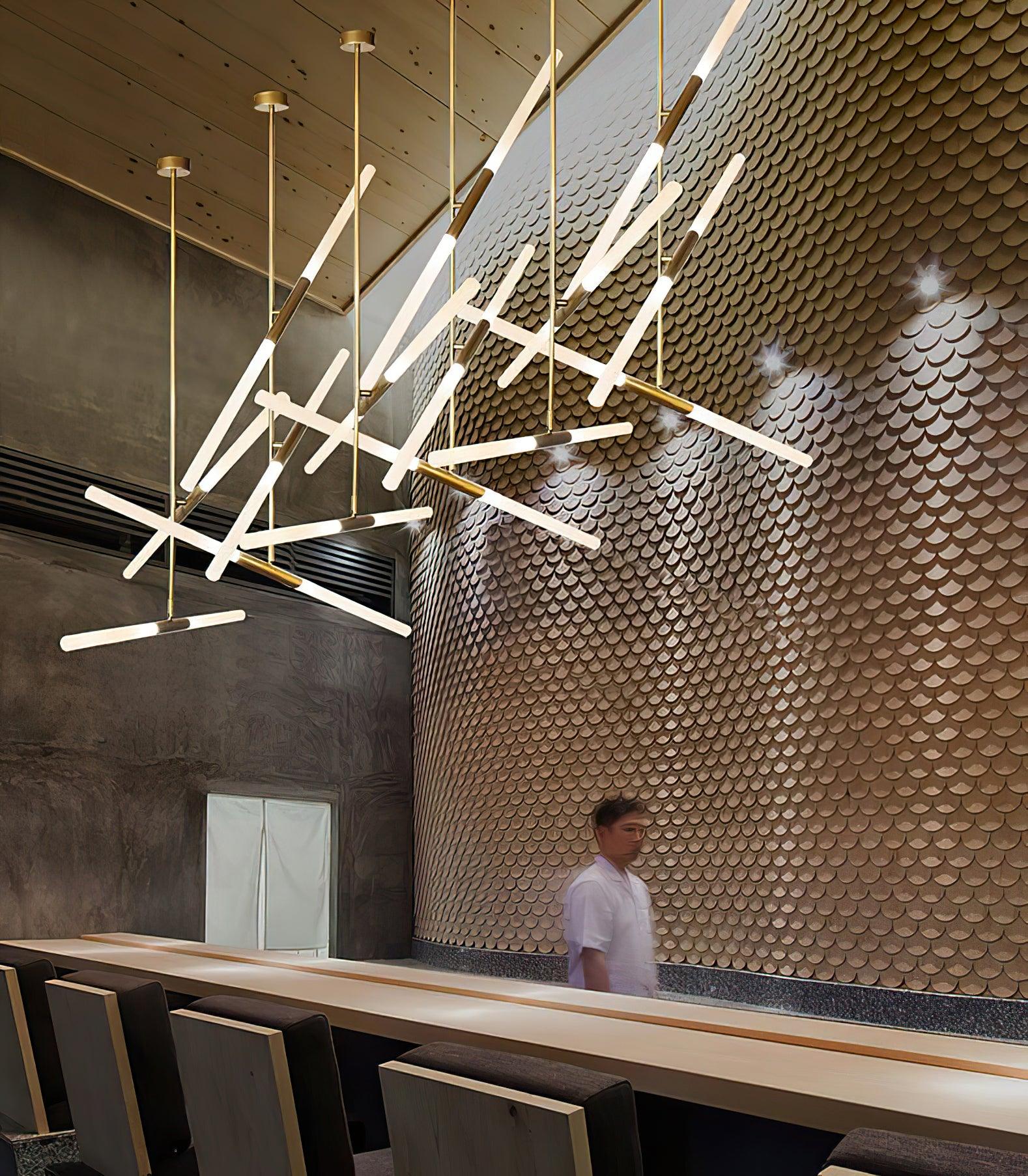 Mabel Linear Modern Pendant Light - Letslighting