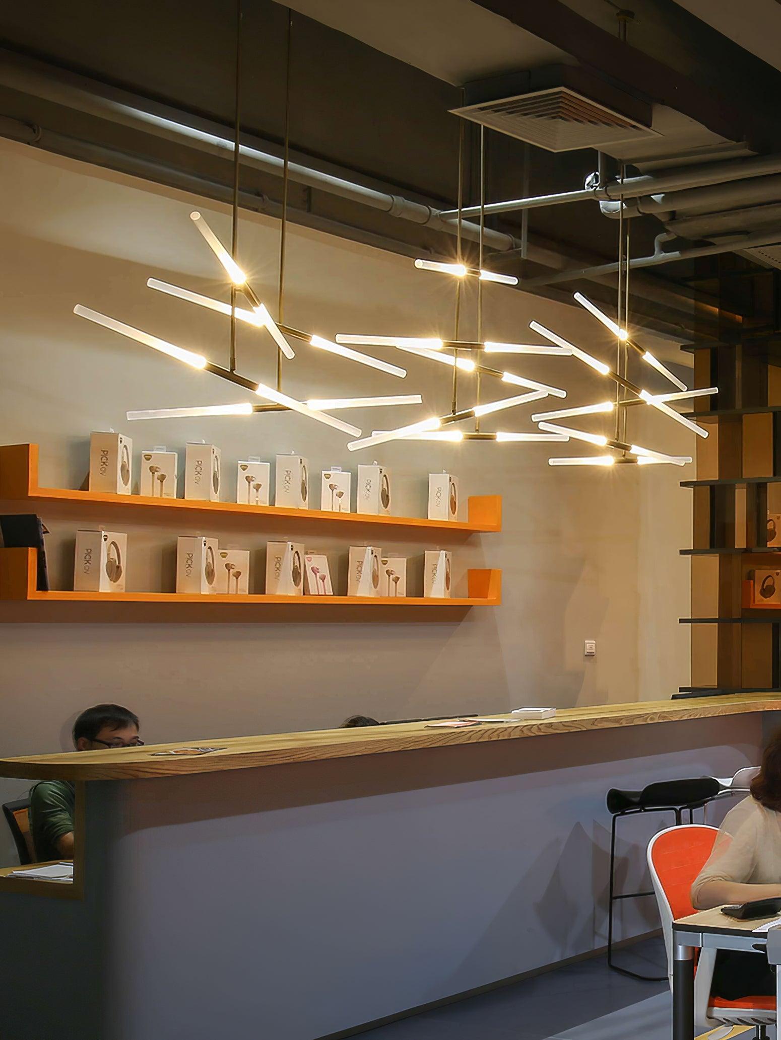 Mabel Linear Modern Pendant Light - Letslighting