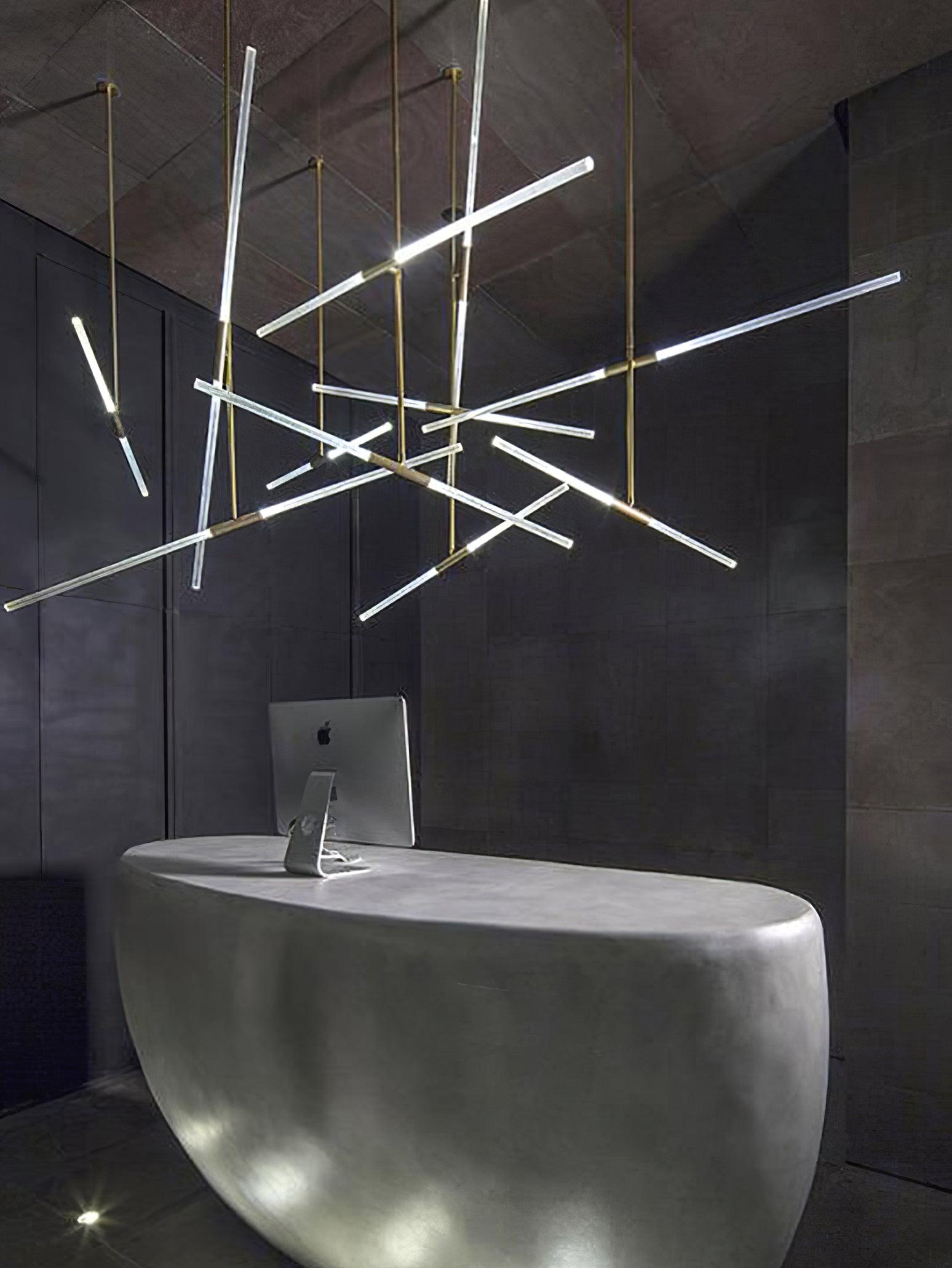 Mabel Linear Modern Pendant Light - Letslighting