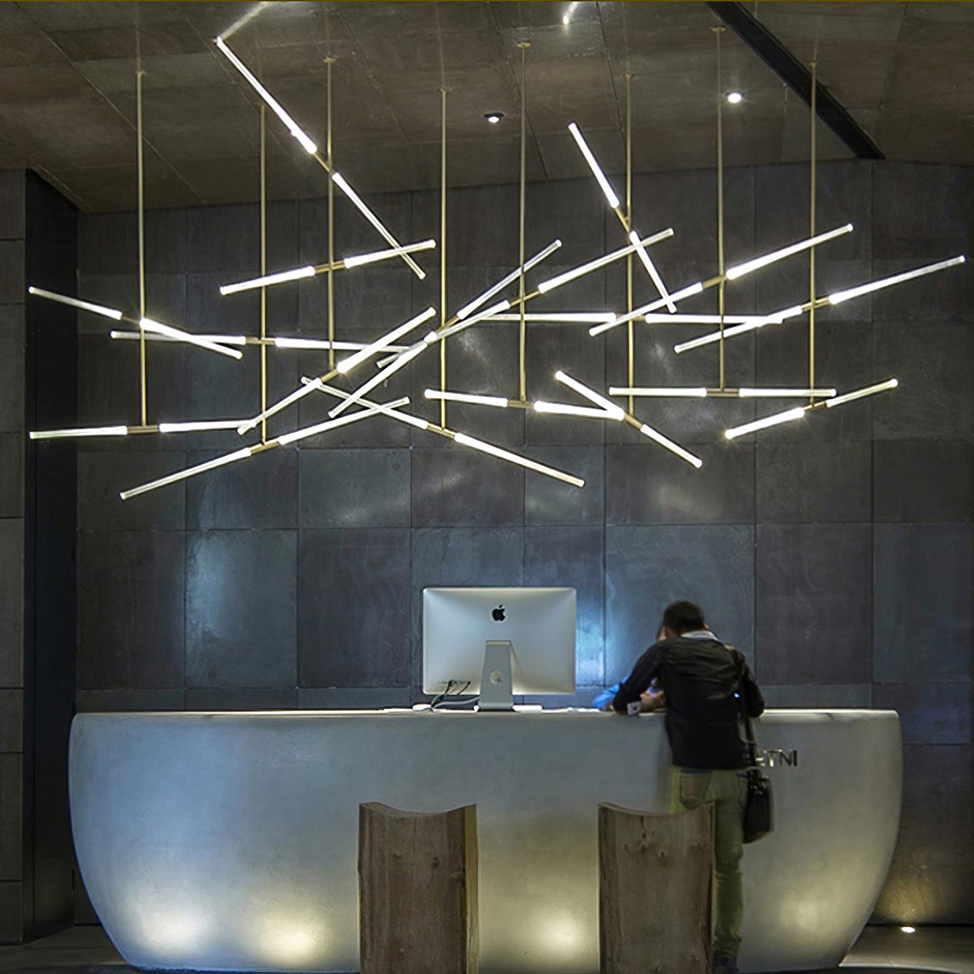 Mabel Linear Modern Pendant Light - Letslighting