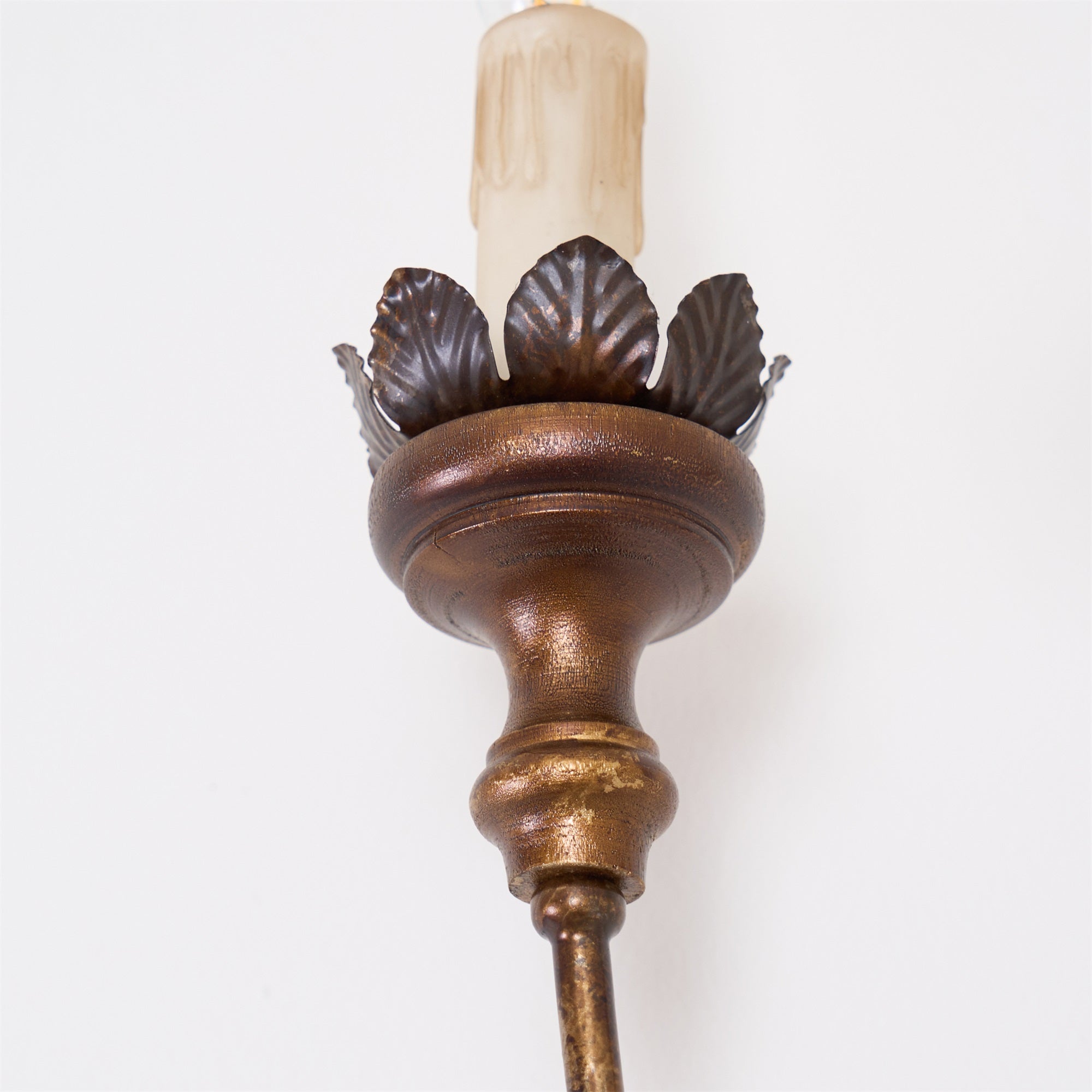 Catalos Vintage Industrial Wooden Wall Lamp - Letslighting