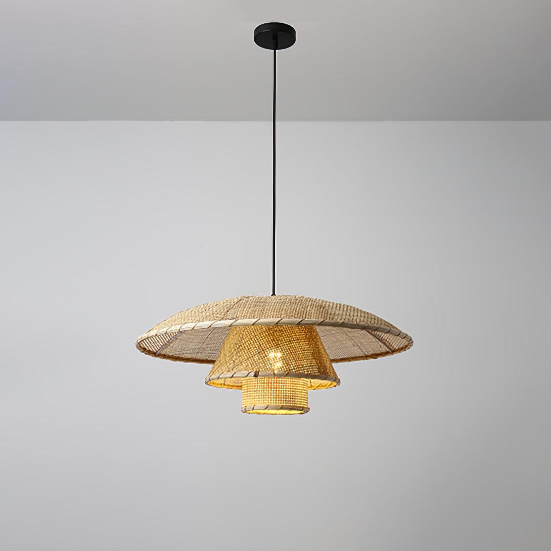 Orvellace Rattan Vintage Pendant Lamp - Letslighting