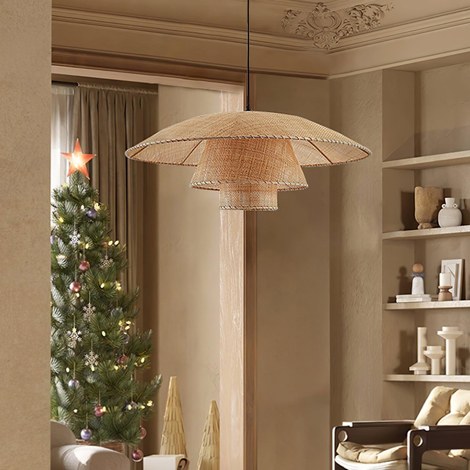 Orvellace Rattan Vintage Pendant Lamp - Letslighting